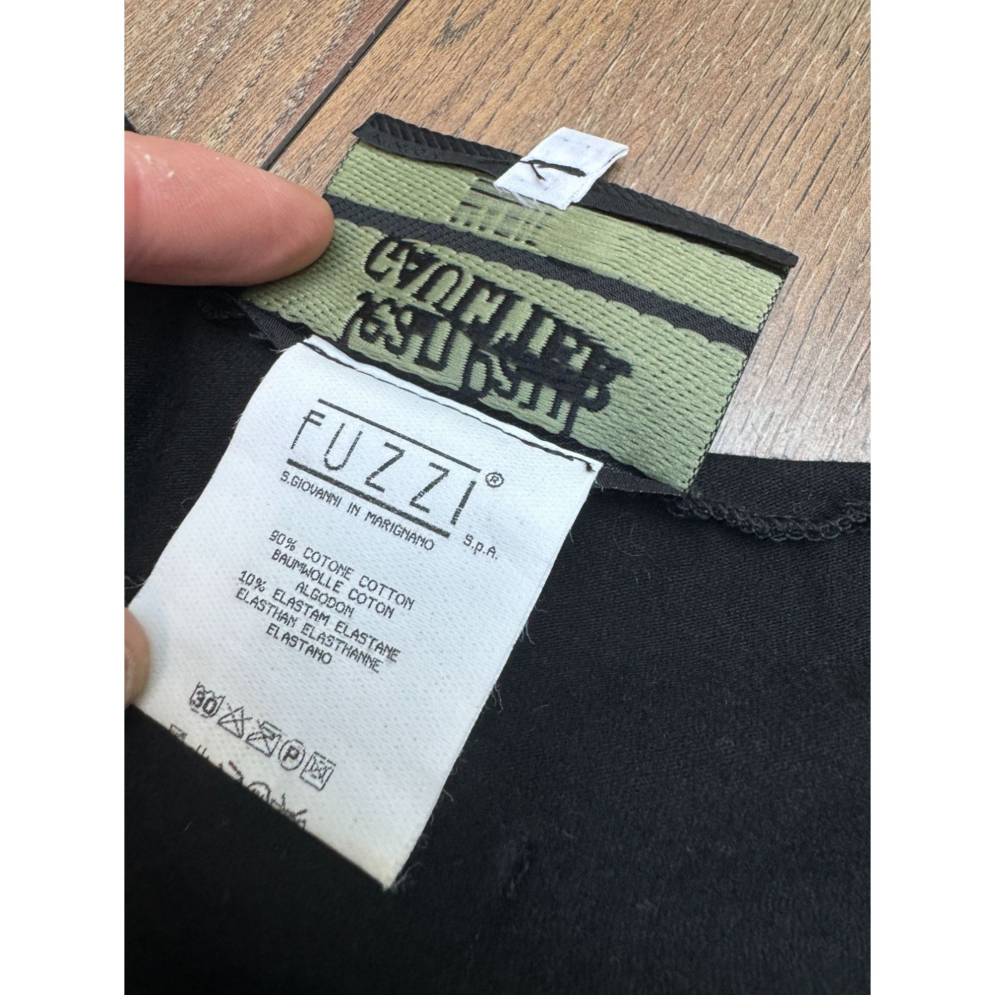 Jean Paul Gaultier Vintage SS 2001 Ajouré Black Dress Size M / US 6-8 / IT 42-44 - 9 Thumbnail