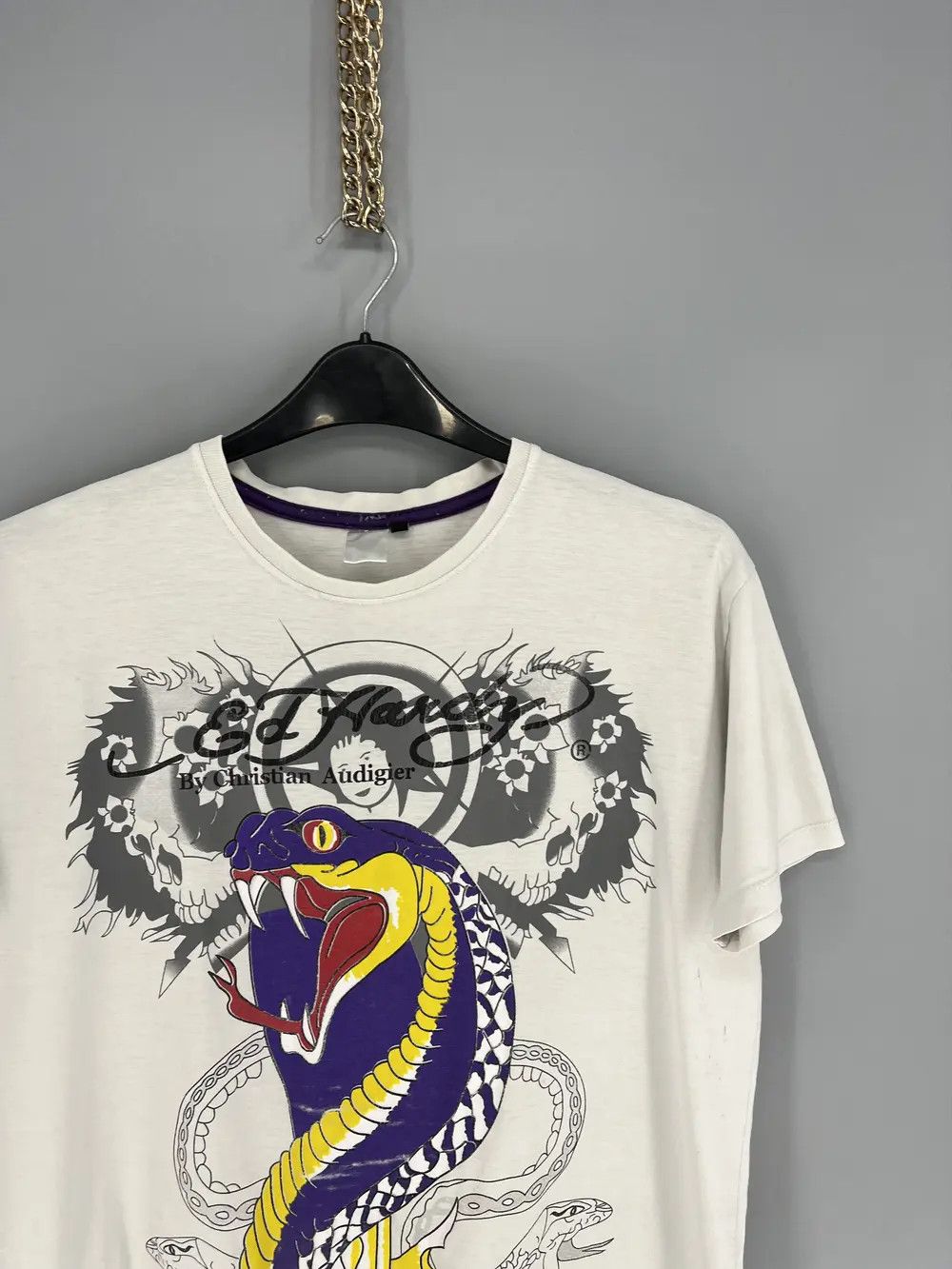 Ed Hardy Vintage Y2k Ed Hardy T-Shirt Size XL Size US XL / EU 56 / 4 - 5 Thumbnail