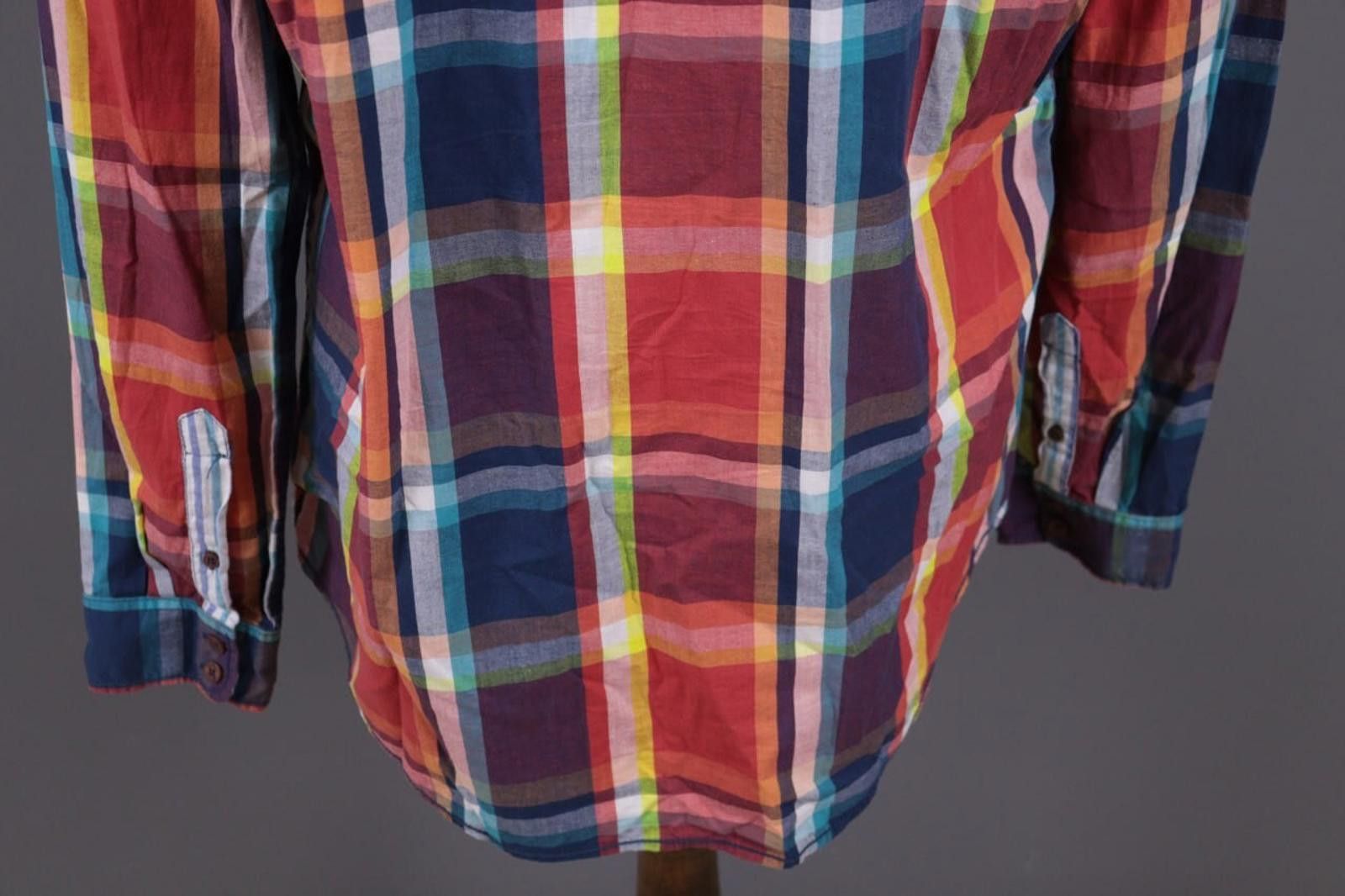 Desigual Desigual Multicolor Big Logo Check Shirt Sz XXL / 2XL Size US XXL / EU 58 / 5 - 9 Thumbnail