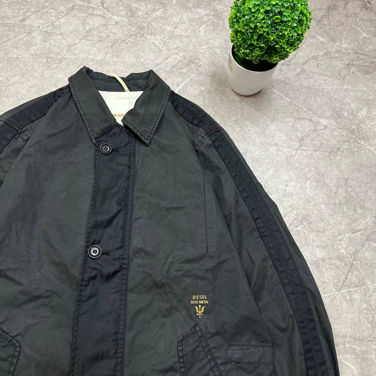 Diesel Vintage Diesel Base Metal Jacket Tapered Bomber Jacket Size US M / EU 48-50 / 2 - 2 Thumbnail
