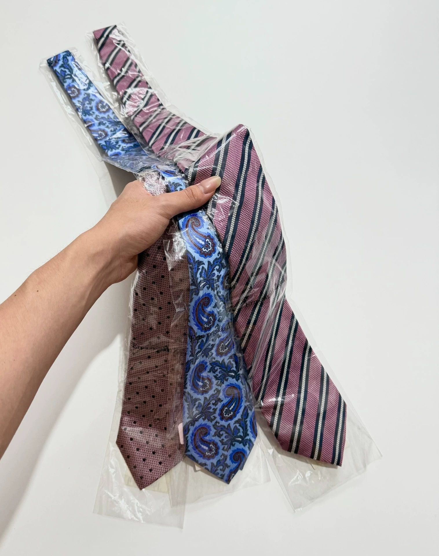 Ermenegildo Zegna ZEGNA 100% Silk Tie - Made in Italy - New w/ Tags Size ONE SIZE - 2 Thumbnail