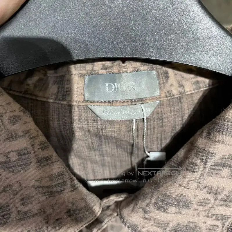 Dior Dior Brown Cotton Long Sleeve Shirt . Size US XL / EU 56 / 4 - 3 Thumbnail