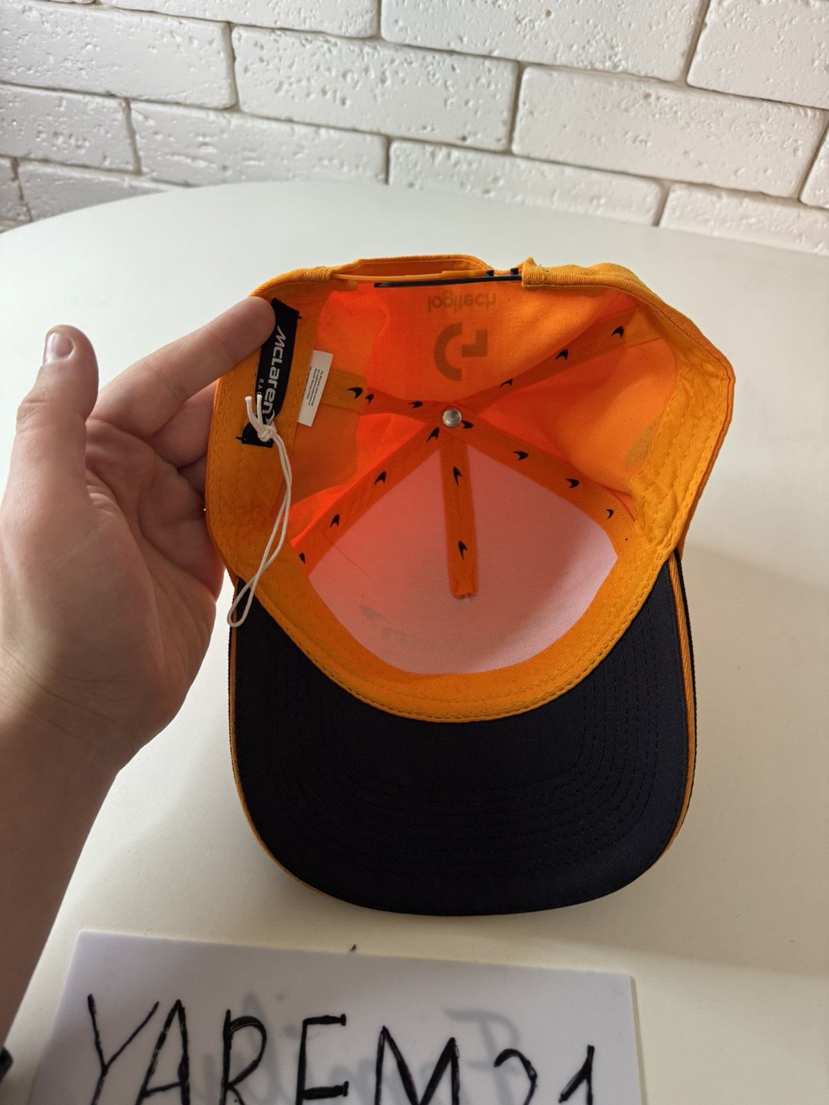 Malcolm McLaren McLaren Formula 1 team cap hat Size ONE SIZE - 6 Thumbnail