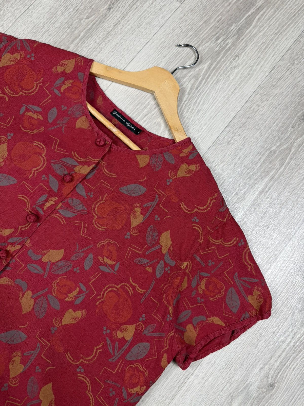 Gudrun Sjoden Gudrun Sjödén Blouse Short Sleeve Oversized Size L Size L / US 10 / IT 46 - 2 Thumbnail
