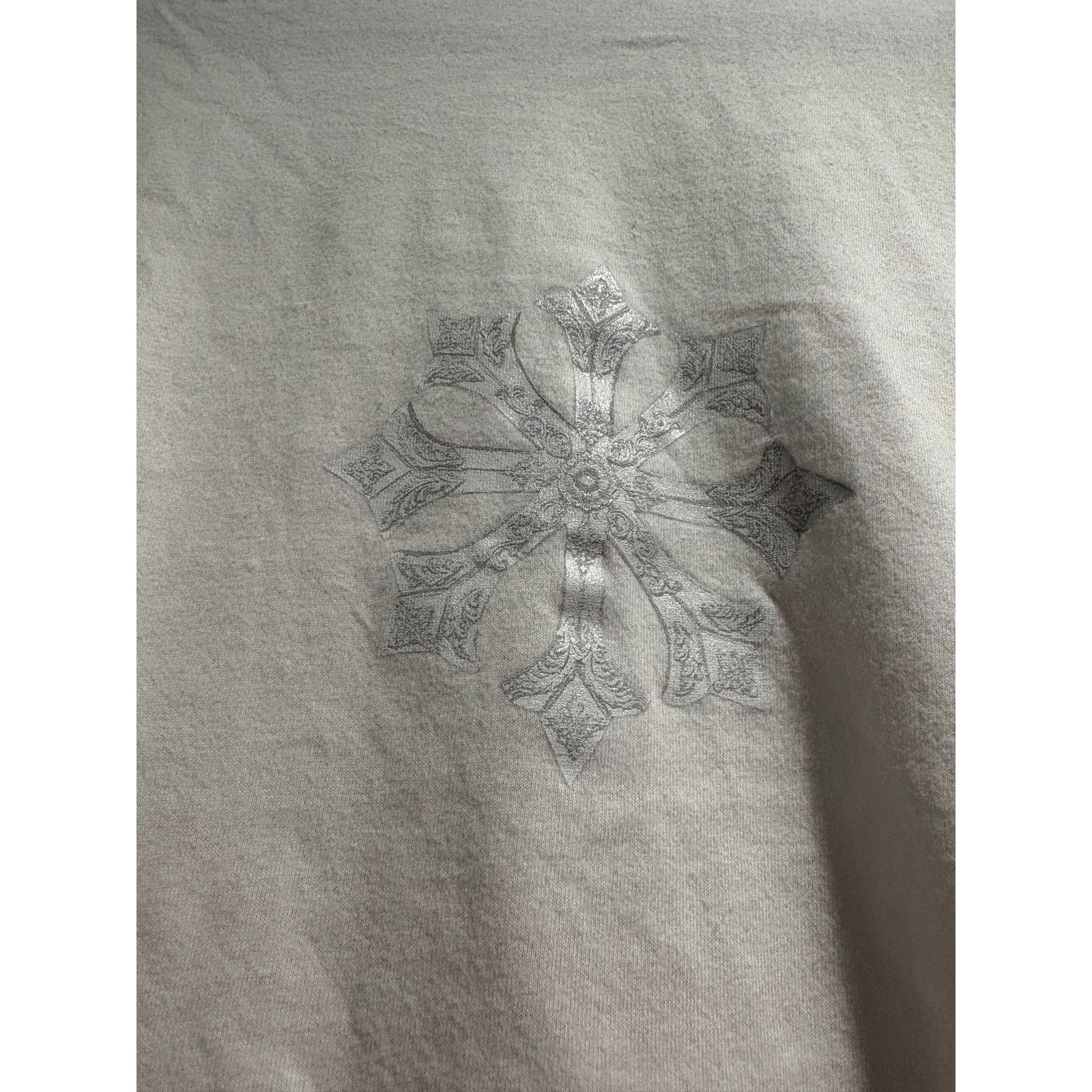 Other UK RH45 London Streetwear Mens White Metallic Graphic Tee L Size US L / EU 52-54 / 3 - 4 Thumbnail