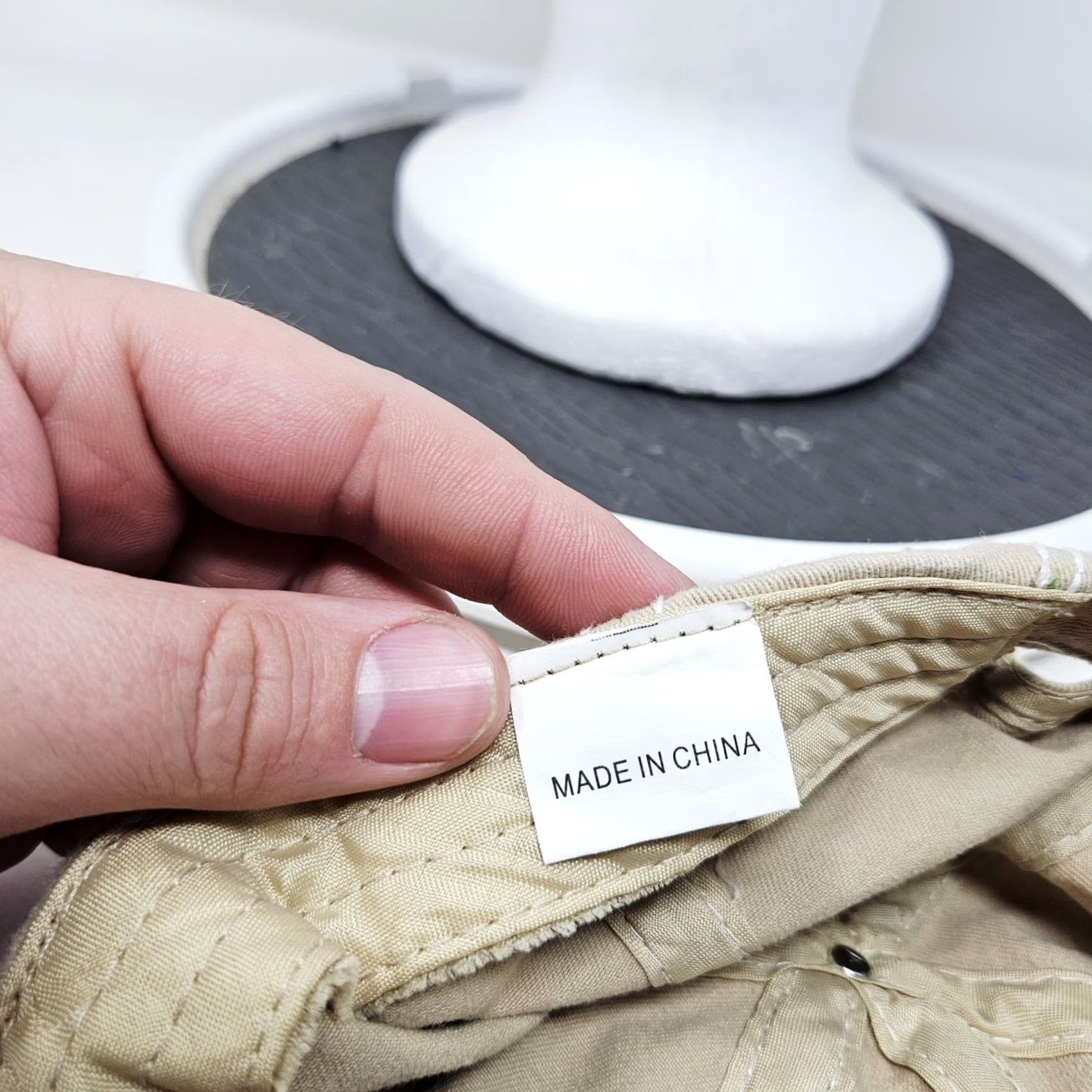 Logo 7 VINTAGE Beige Hat Unbranded Baseball Cap 90s Retro Adjustable One Size Men Size ONE SIZE - 7 Thumbnail
