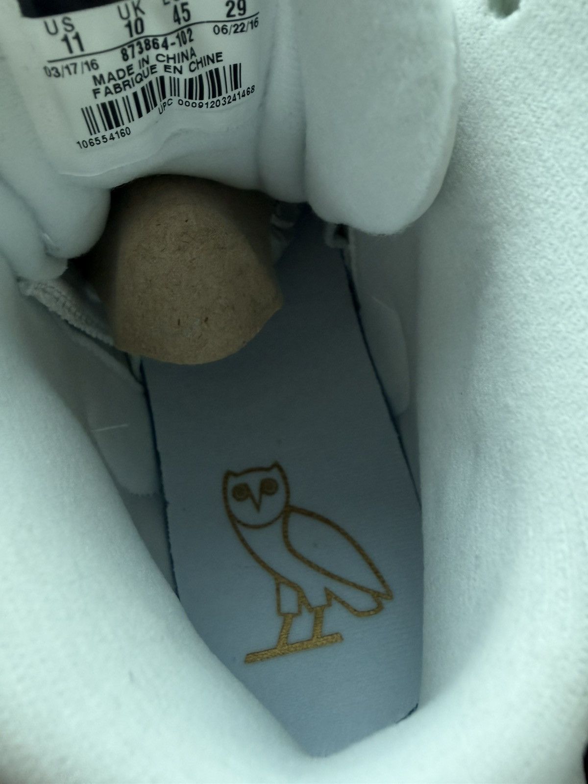 Jordan Brand × October's Very Own 2017 OVO Air Jordan XII (12) Size US 11 / EU 44 - 7 Thumbnail
