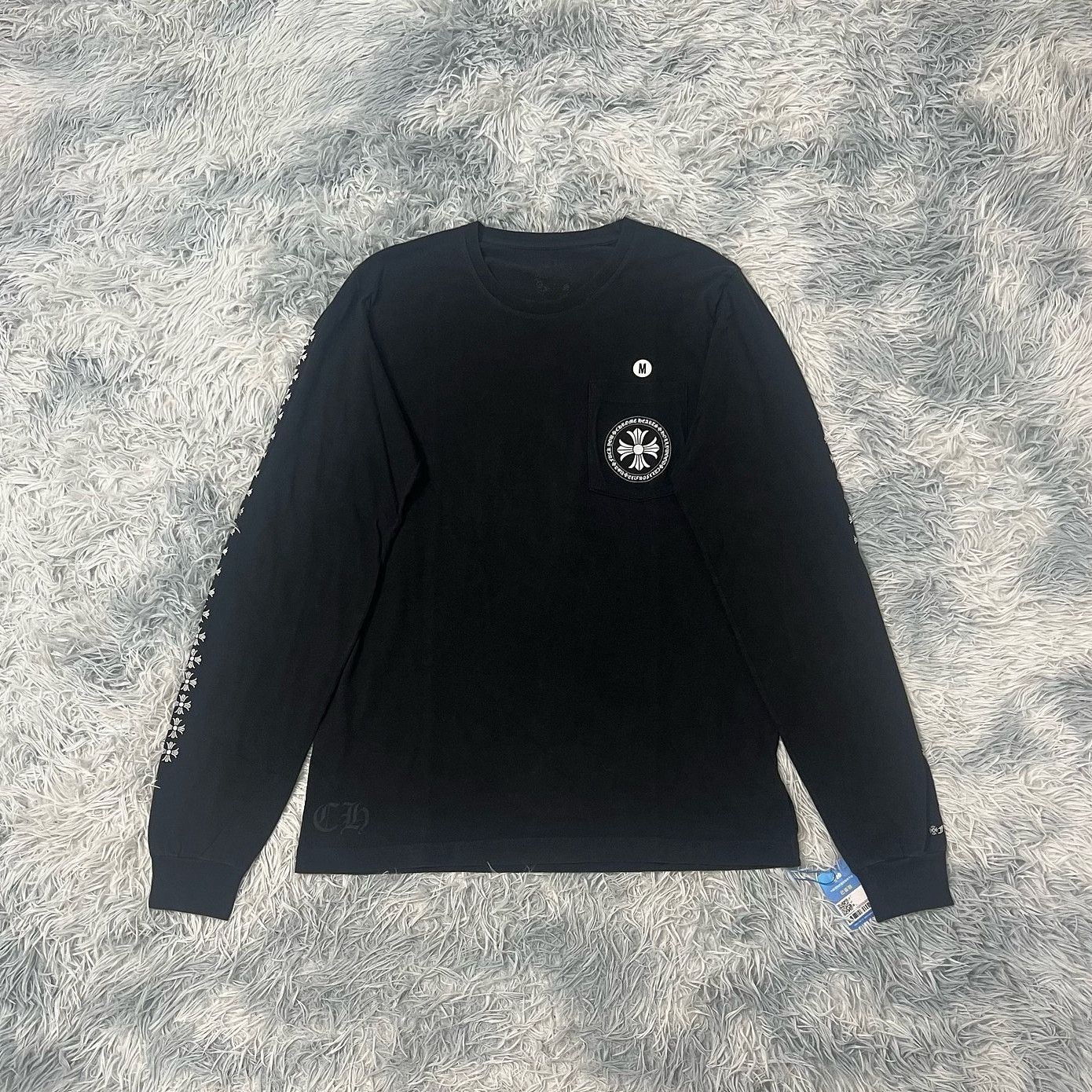 Chrome Hearts CHROME HEARTS Horseshoe Long Sleeve BLACK | Grailed
