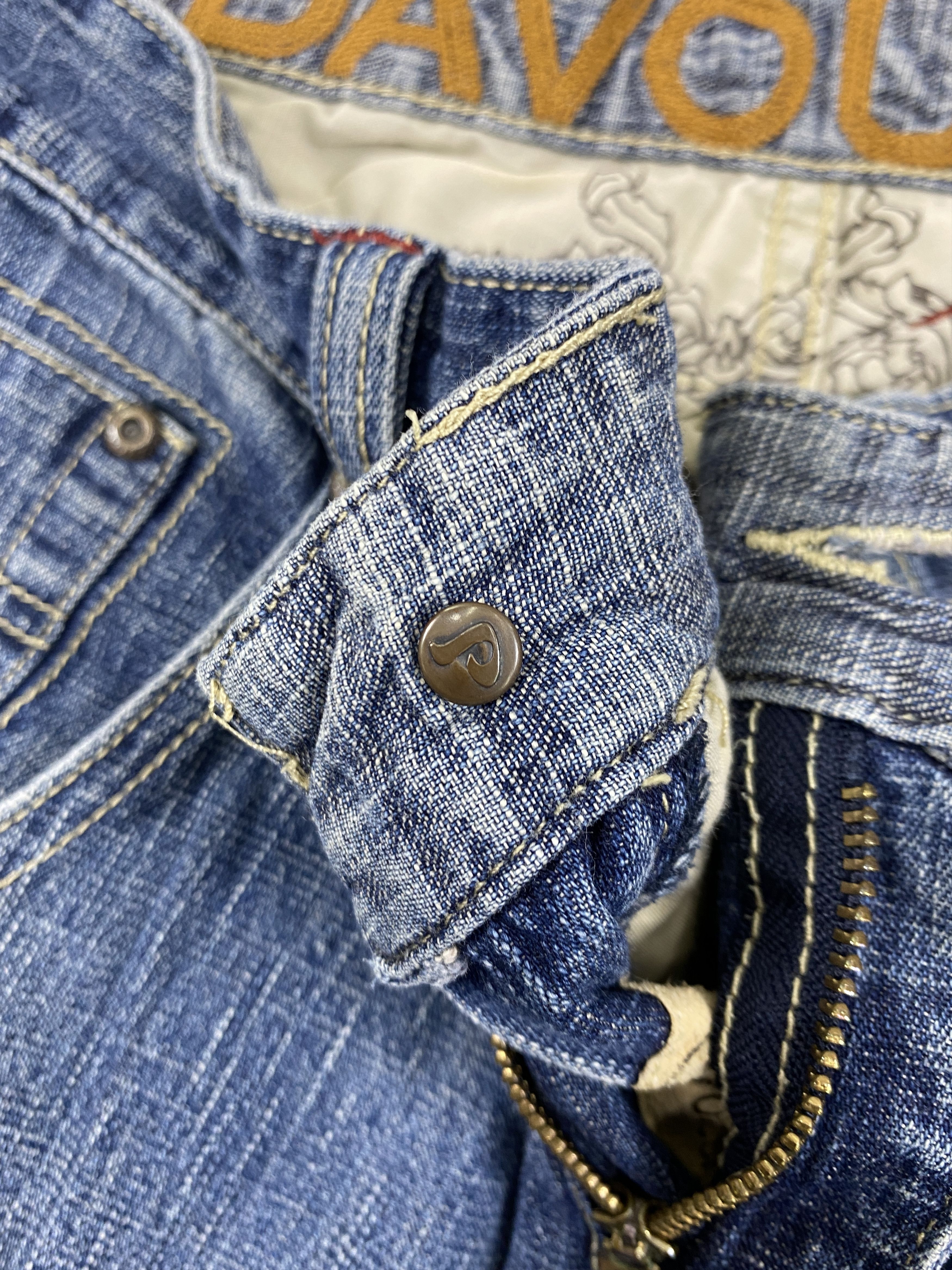 If Six Was Nine Vintage Davoucci Baggy/Balloon Jeans 36x32 Denim- JN3932 Size US 36 / EU 52 - 7 Thumbnail