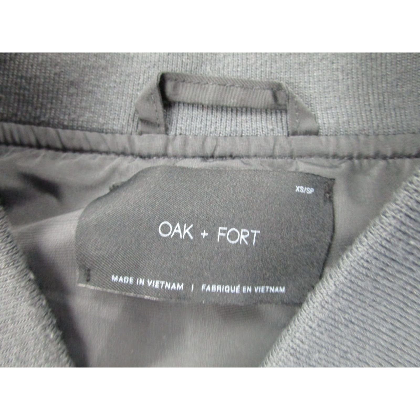 Oak + Fort VINTAGE Oak + Fort Jacket Womens XS Bomber Trench Coat Full Zip Minimalist Quiet Luxury Size XS / US 0-2 / IT 36-38 - 6 Thumbnail