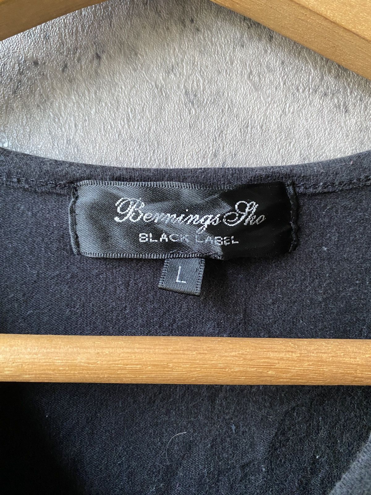Japanese Brand Bernings-sho Black Label Gothic Punk Design Shirt Size US XS / EU 42 / 0 - 7 Thumbnail