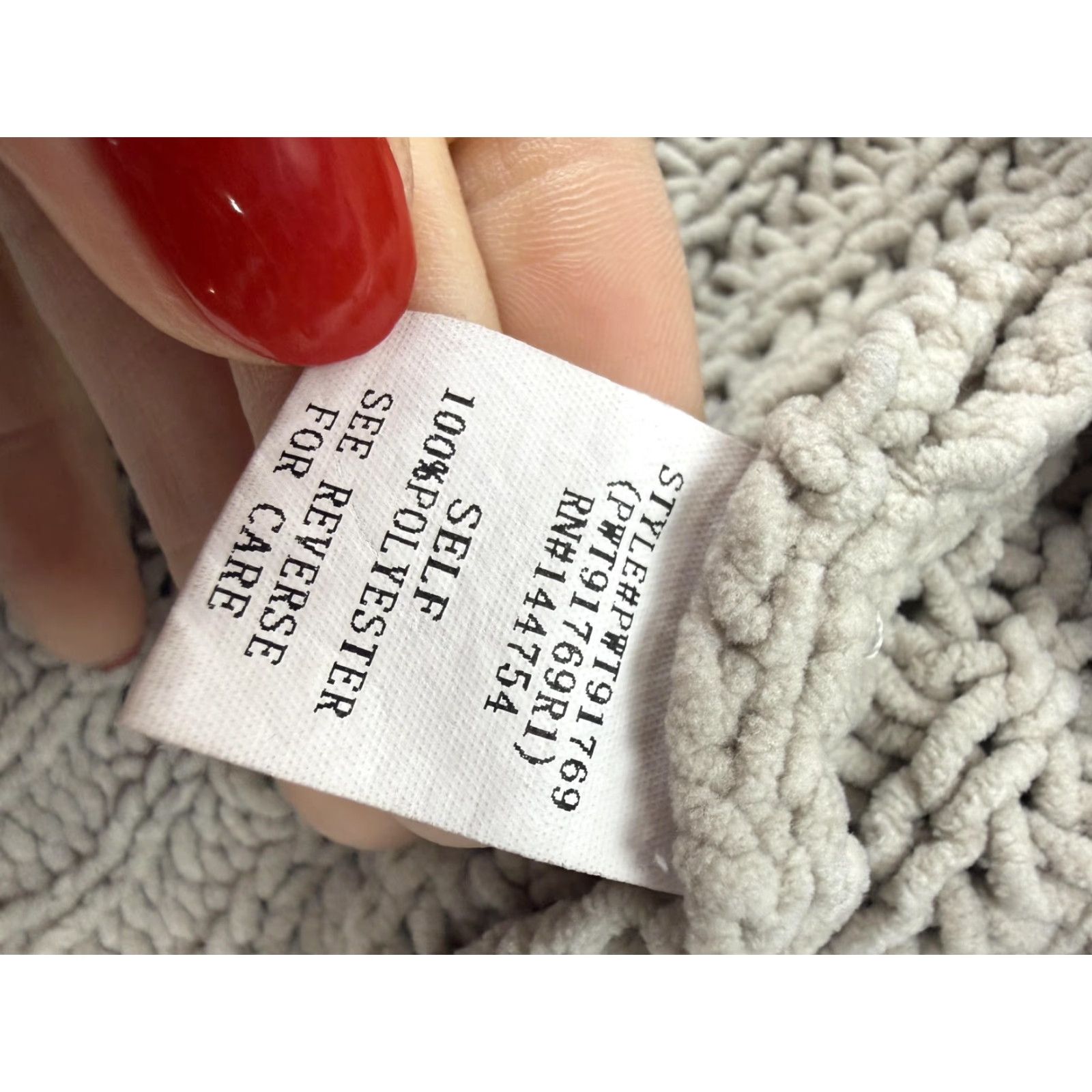 Vintage Davi & Dani Sweater Womens 3XL Gray Chunky Knit Short Sleeve Oversized Pullover Size XXL / US 16-18 / IT 52-54 - 4 Thumbnail