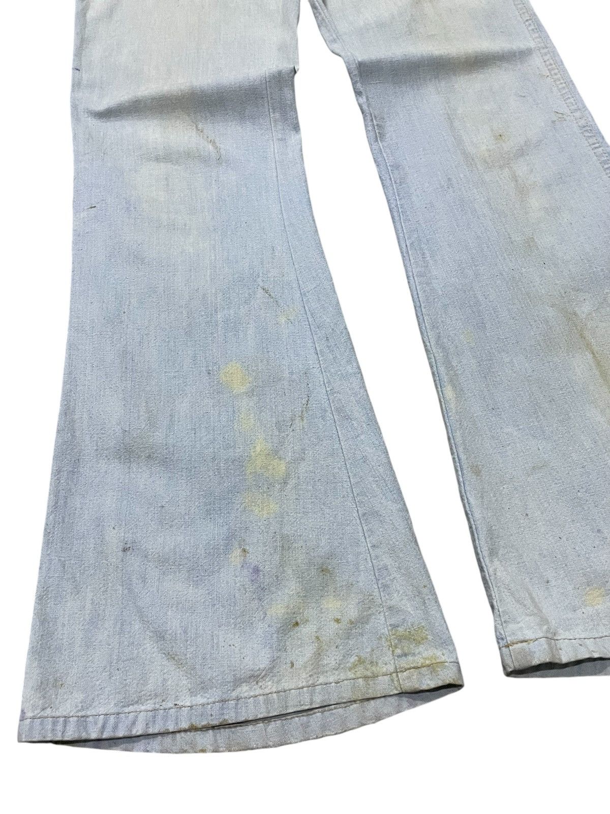 Hysteric Glamour × Japanese Brand Vintage 60s Bison Bell Bottom Denim Pants Size US 28 / EU 44 - 7 Thumbnail