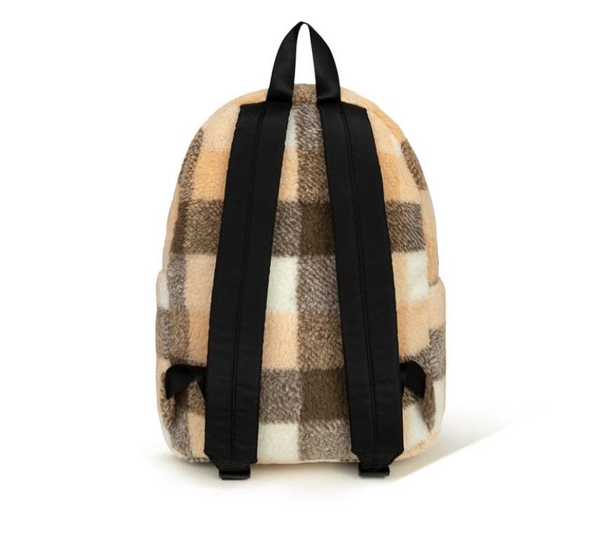 Bape Bape Brown Plaid Baby Milo Medium backpack fur Size ONE SIZE - 3 Thumbnail