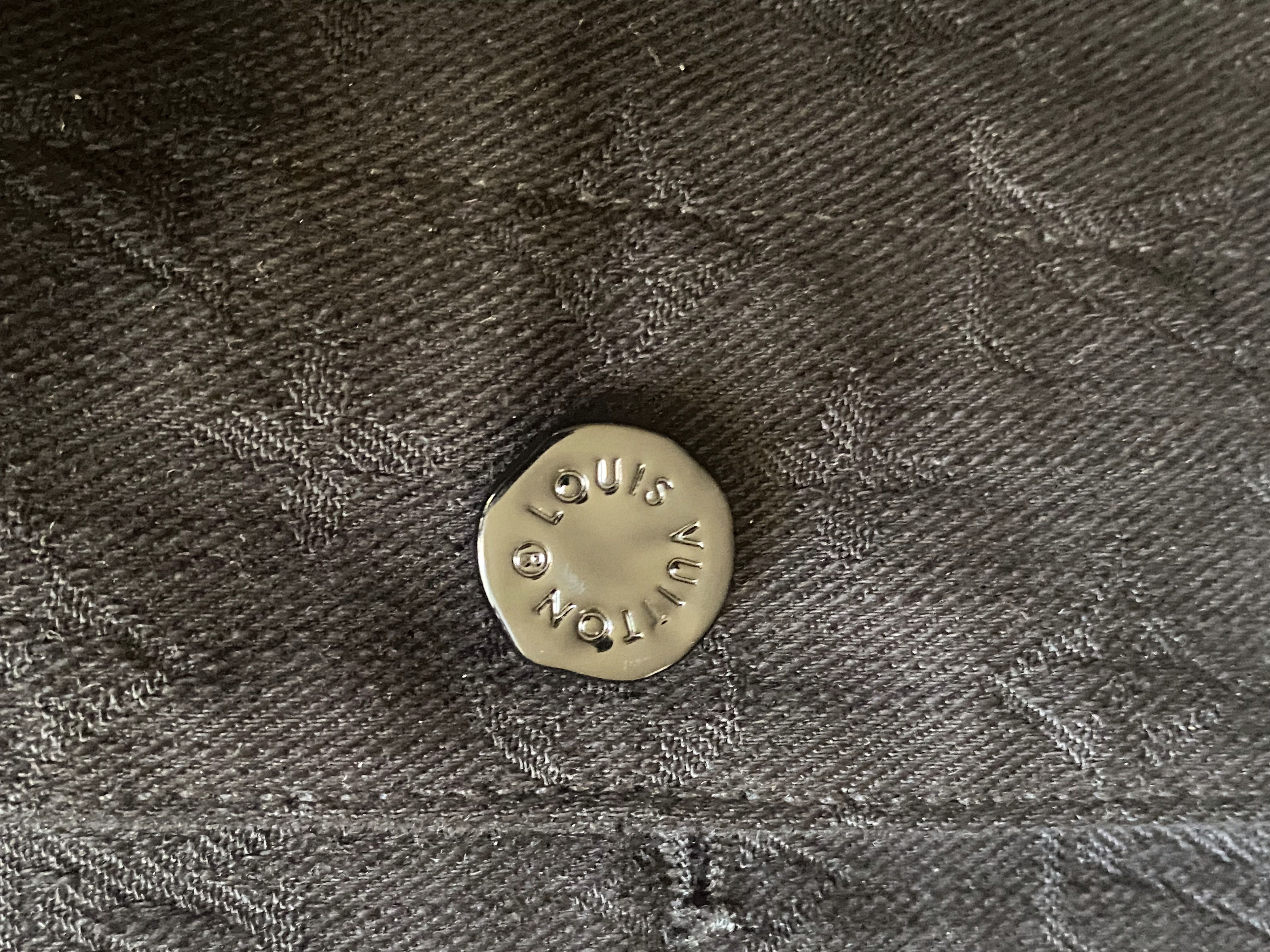 Louis Vuitton Louis Vuitton Monogram Black Denim Jacket Size US S / EU 44-46 / 1 - 8 Thumbnail