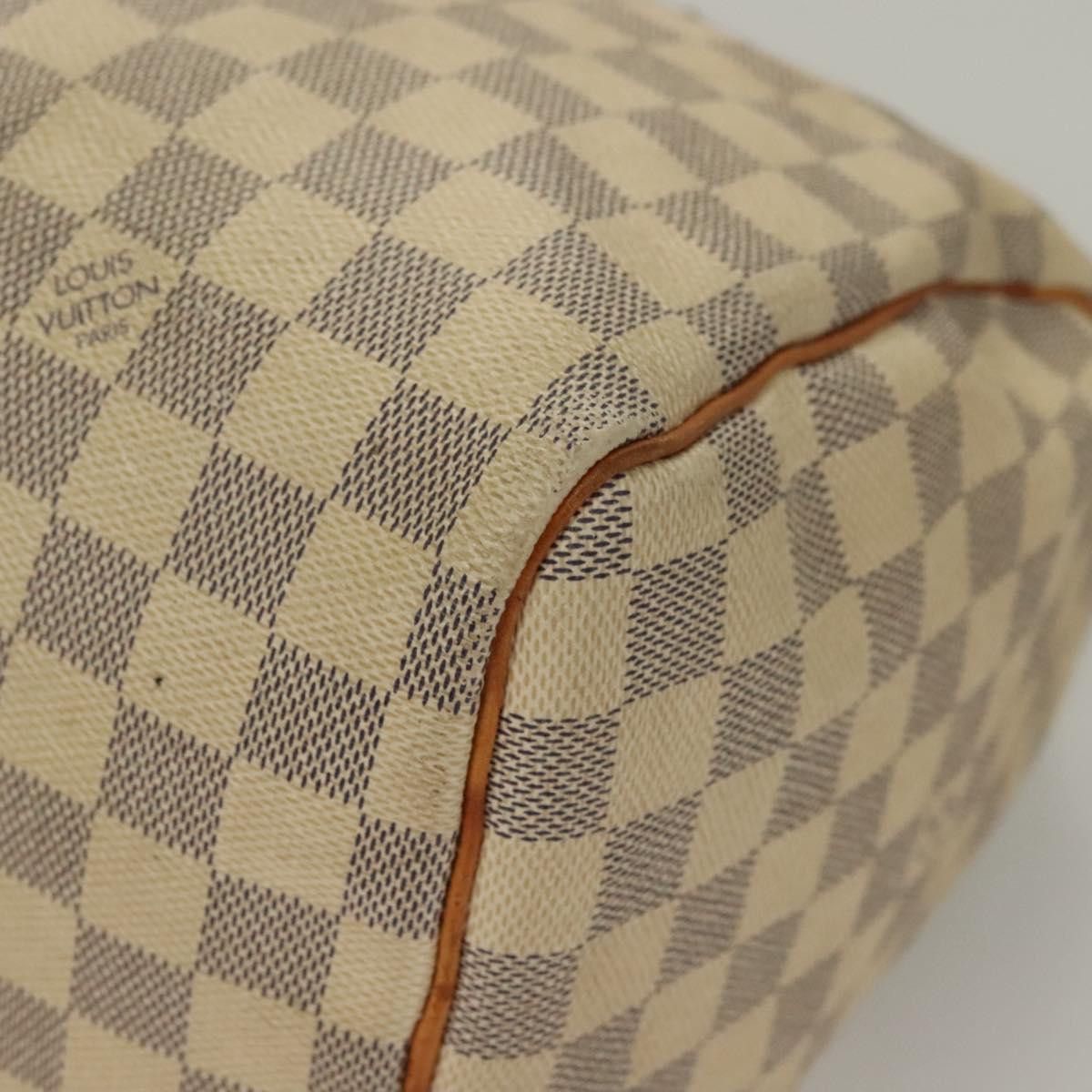 Louis Vuitton LOUIS VUITTON Damier Azur Speedy 30 Hand Bag N41533 Size ONE SIZE - 16 Thumbnail