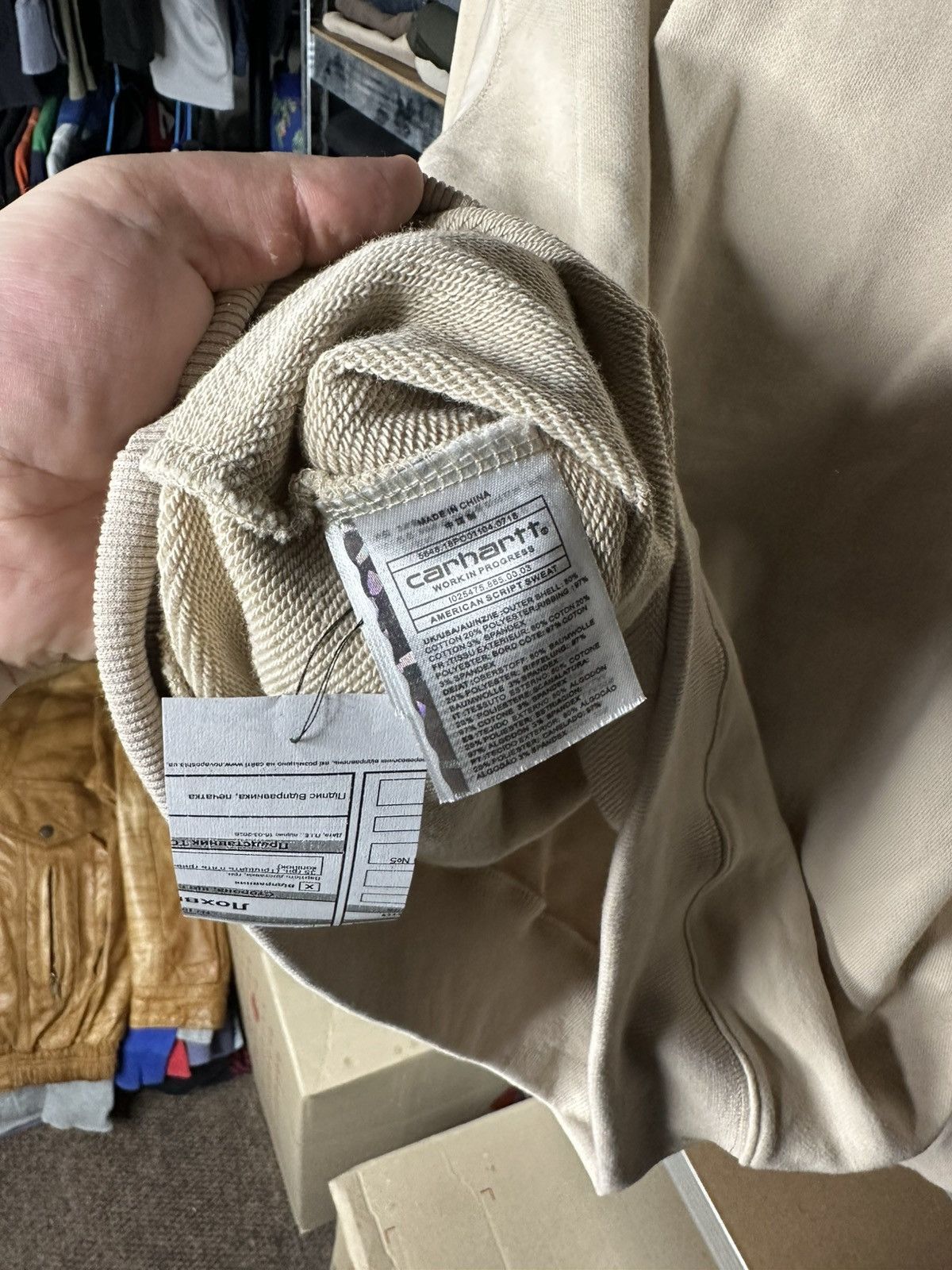 Carhartt Carhartt Embroidered Big Logo Sweatshirt Size US M / EU 48-50 / 2 - 5 Thumbnail