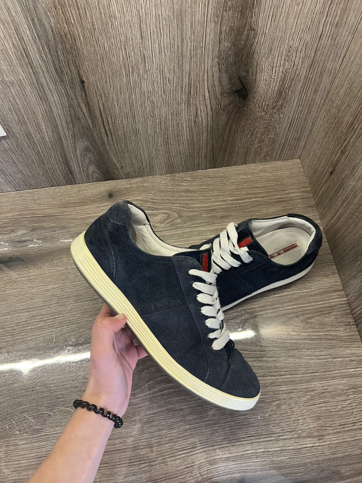 Prada Prada low top sneakers Size US 7 / EU 40 - 2 Thumbnail