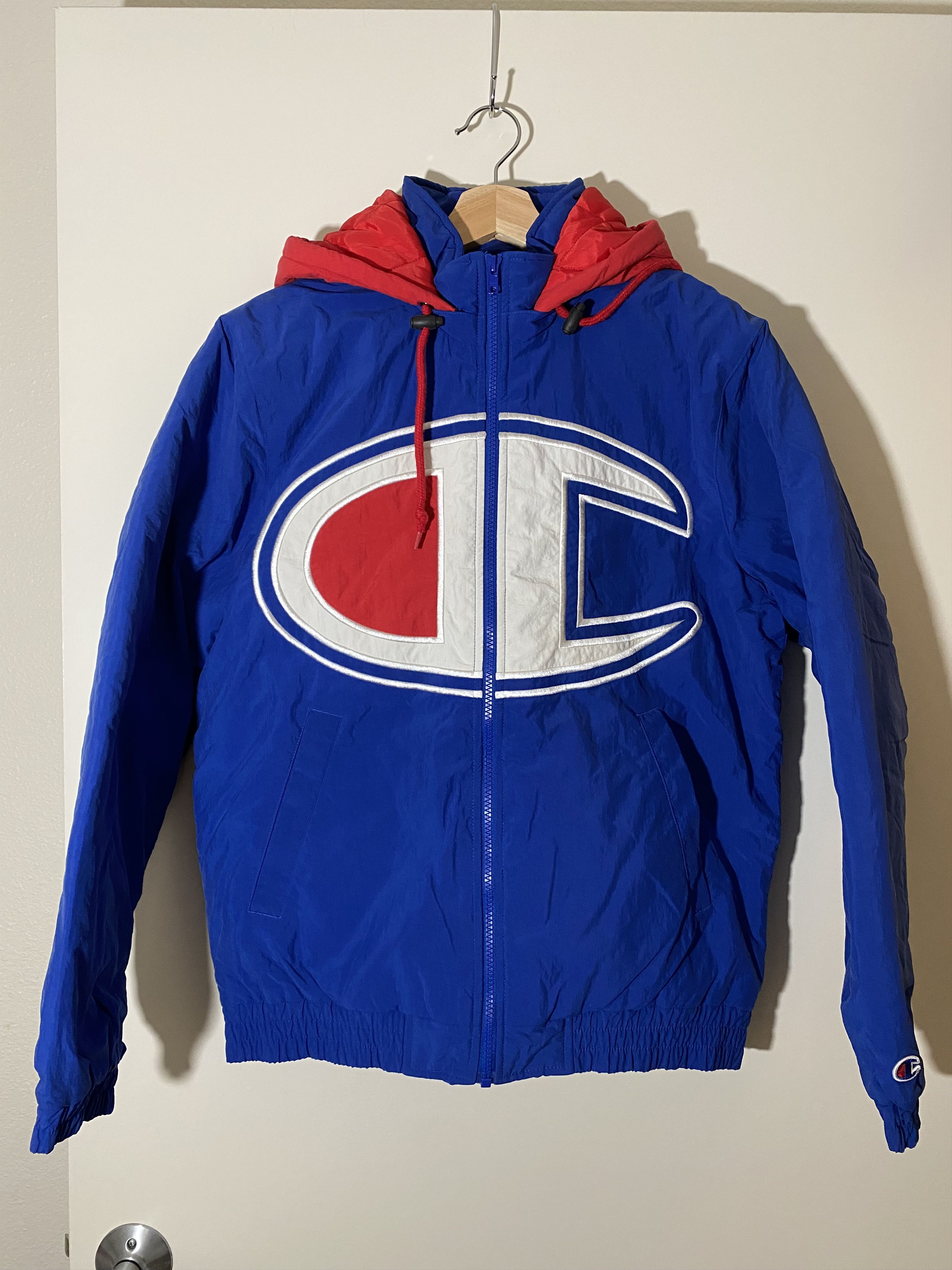 Champion supreme puffy jacket shop