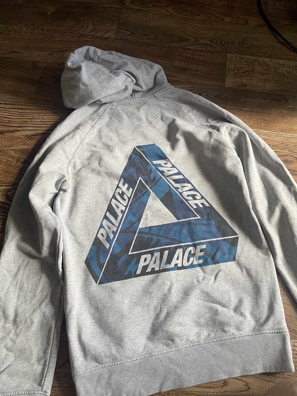 Palace Vintage faded distressed big logo palace hoodie Size US M / EU 48-50 / 2 - 10 Thumbnail