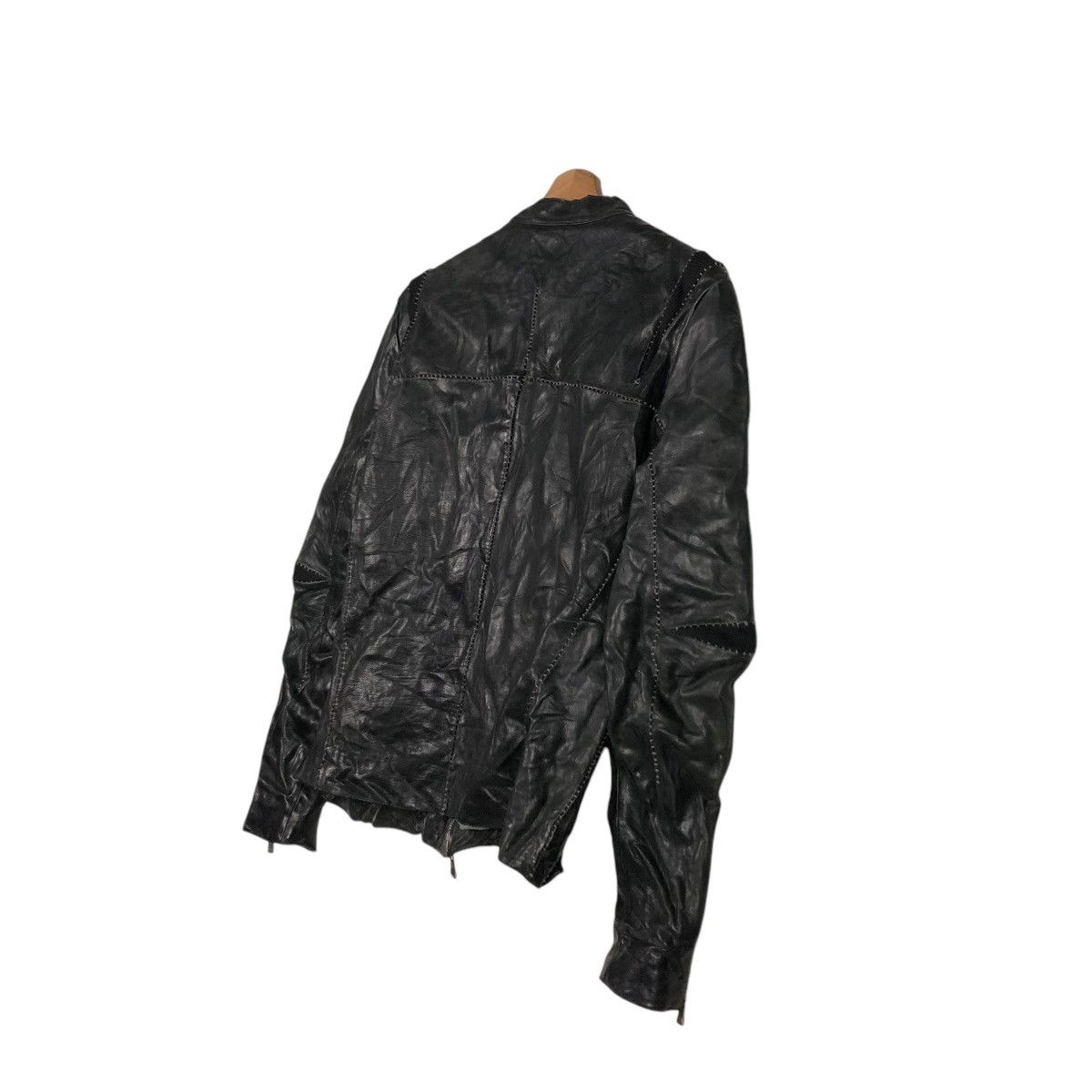 Incarnation 🔥VINTAGE GENUINE LEATHER BIKER JACKET INCARNATION Size US S / EU 44-46 / 1 - 12 Thumbnail