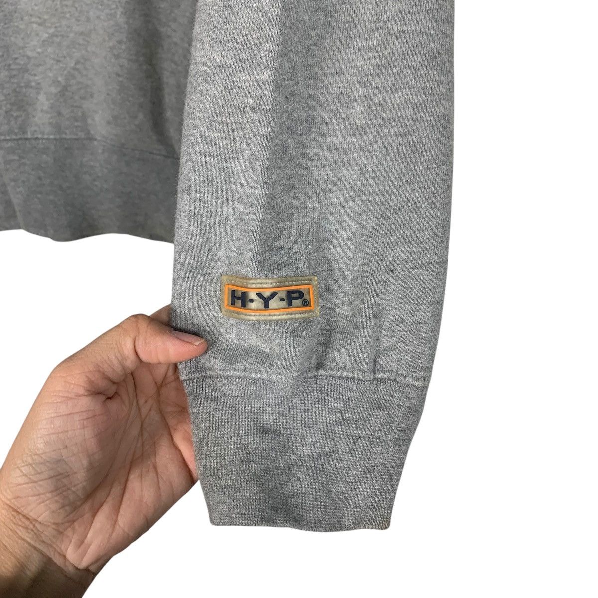 Japanese Brand HYP Hypnotic Big Logo Pullover Hoodies Sweatshirt #1992-C86 Size US L / EU 52-54 / 3 - 12 Thumbnail