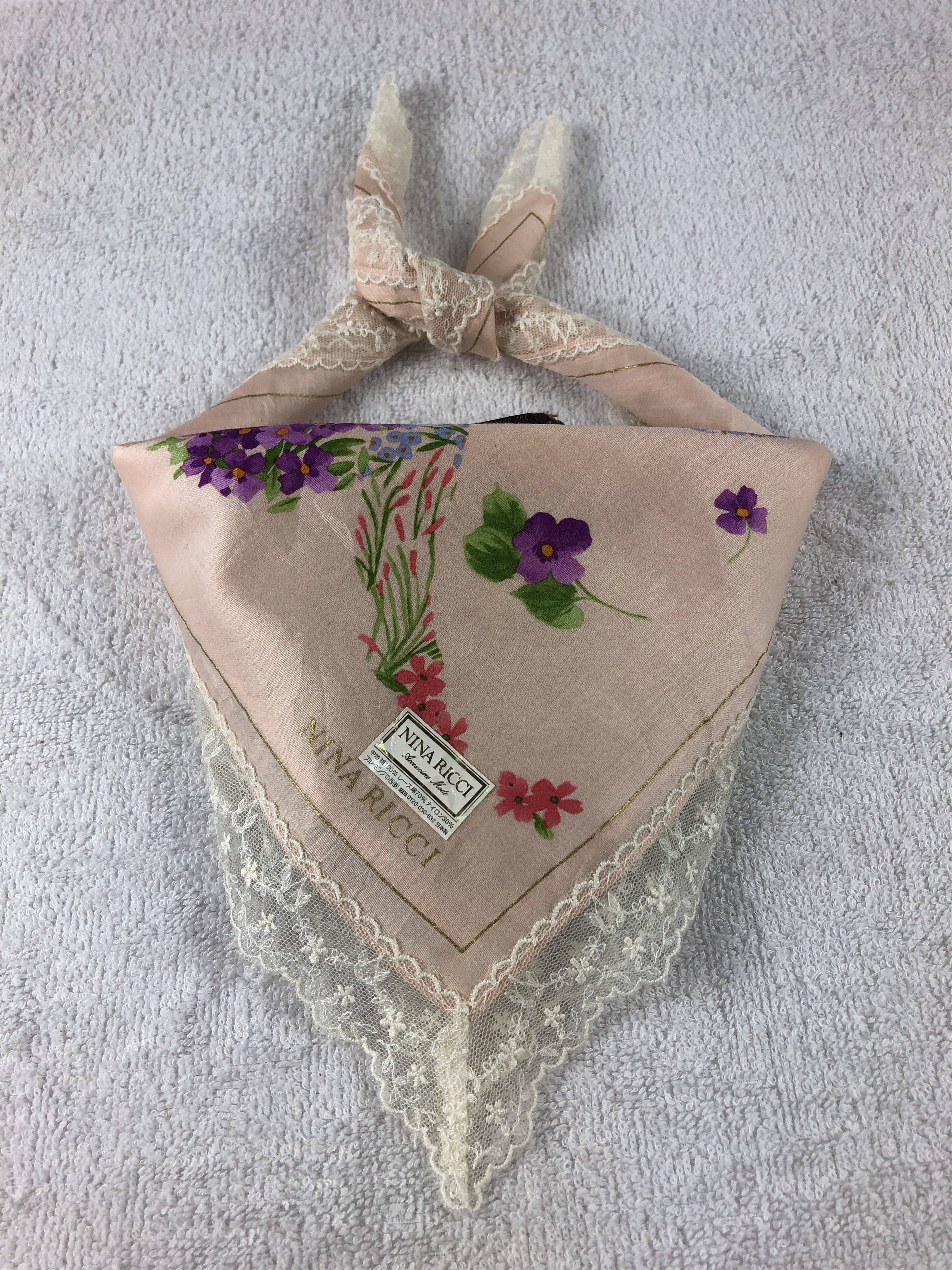 Nina Ricci Handkerchief / Bandana / Neckerchief