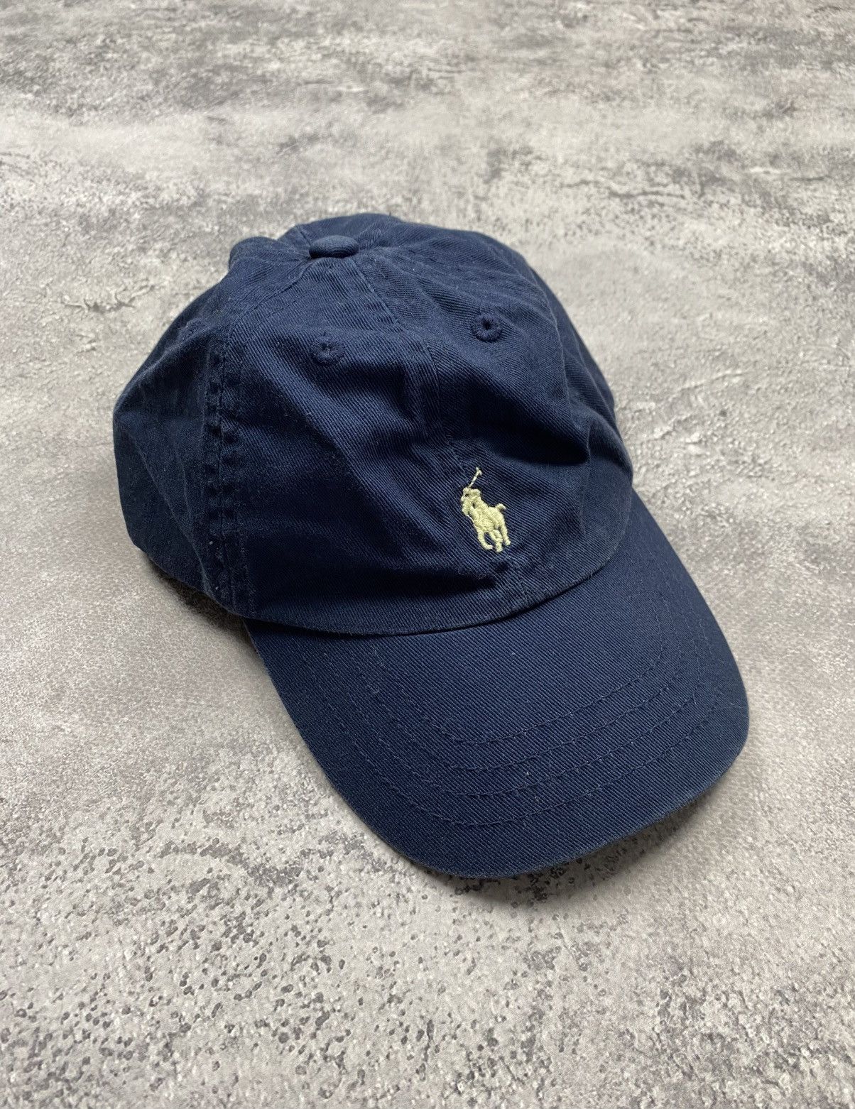 Polo Ralph Lauren Vintage Polo Ralph Lauren Cap Y2K Centre Logo Pony Blue Hat Size ONE SIZE - 1 Thumbnail