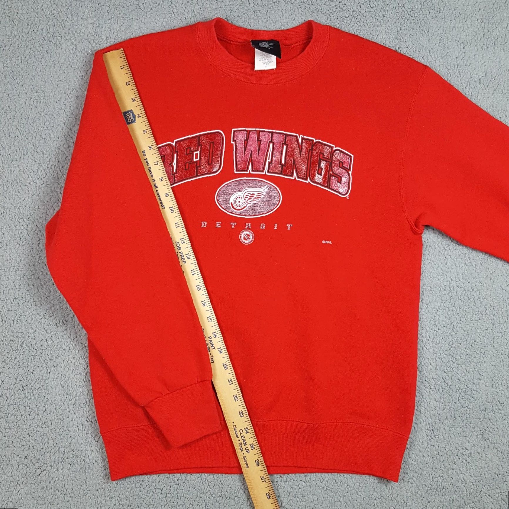 Vintage VINTAGE 90s Detroit Red Wings Ice Hockey Men's Medium NHL Pullover Crewneck Sweatshirt Size US M / EU 48-50 / 2 - 7 Thumbnail