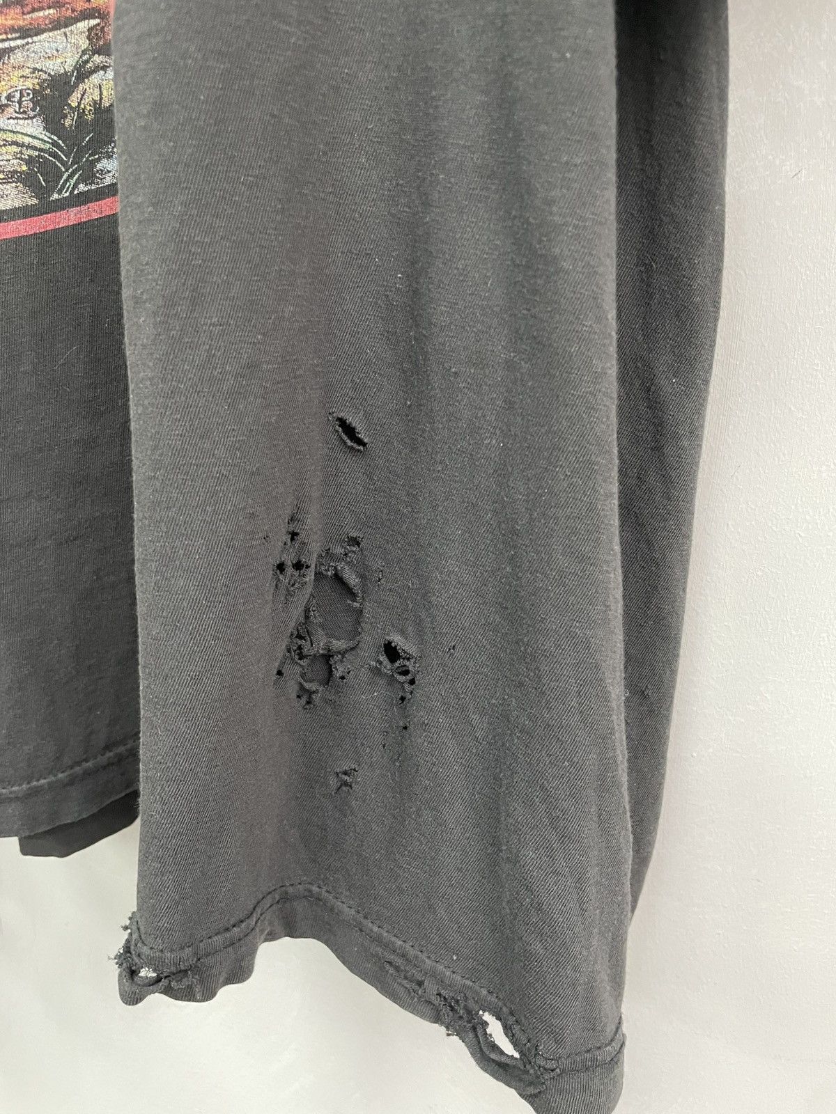 vintage 1990 Iron Maiden BOXY TEE T SHIRT DIRTY thrasher