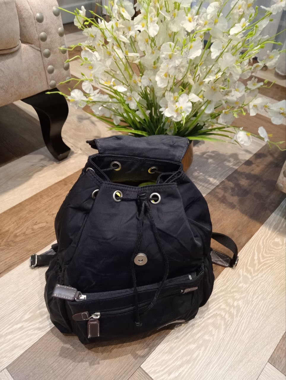 Y's YOHJI YAMAMOTO SACSNY Y'SACCS BACKPACK - BLACK Size ONE SIZE - 9 Thumbnail