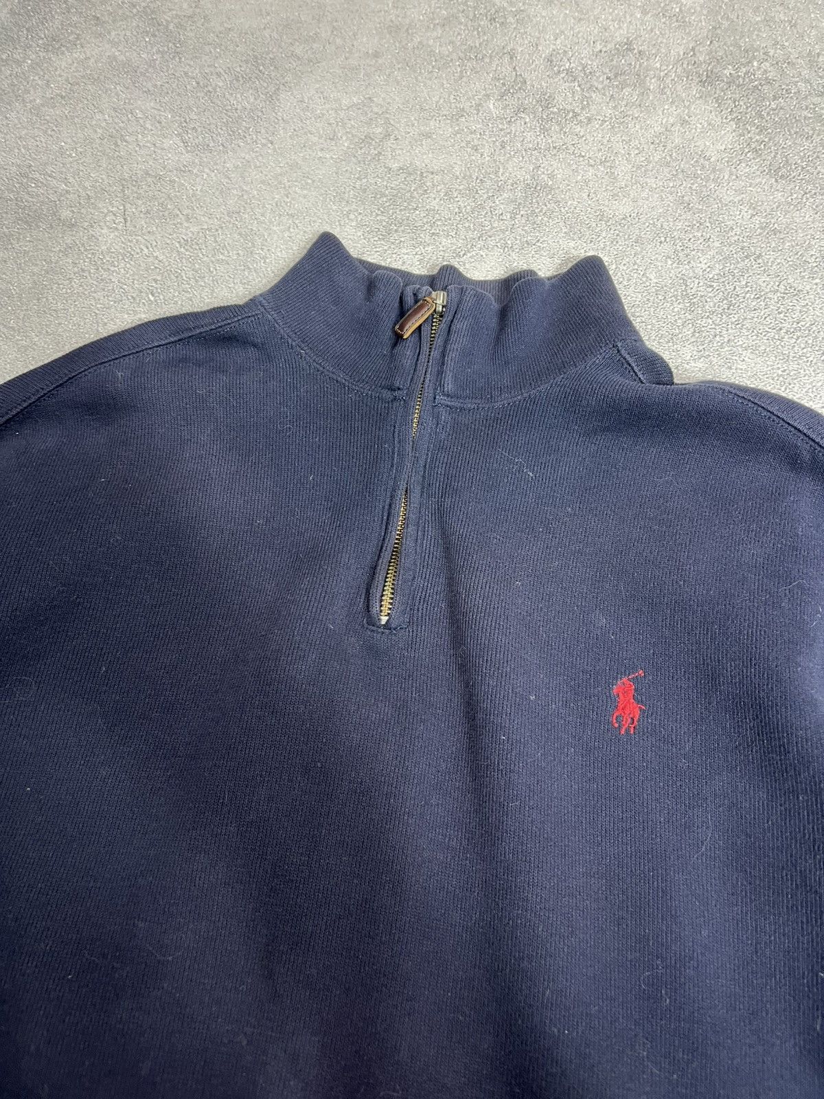 Polo Ralph Lauren Vintage Polo Raplh Lauren 3/4 Zip OldMoney Y2K Hoodie Size US L / EU 52-54 / 3 - 5 Thumbnail