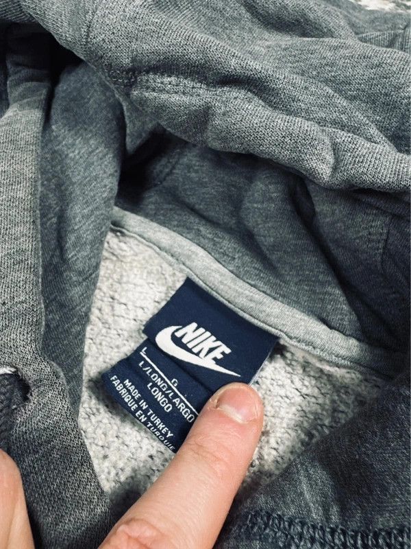 Nike Nike hoodie gray logo L Size US L / EU 52-54 / 3 - 4 Thumbnail