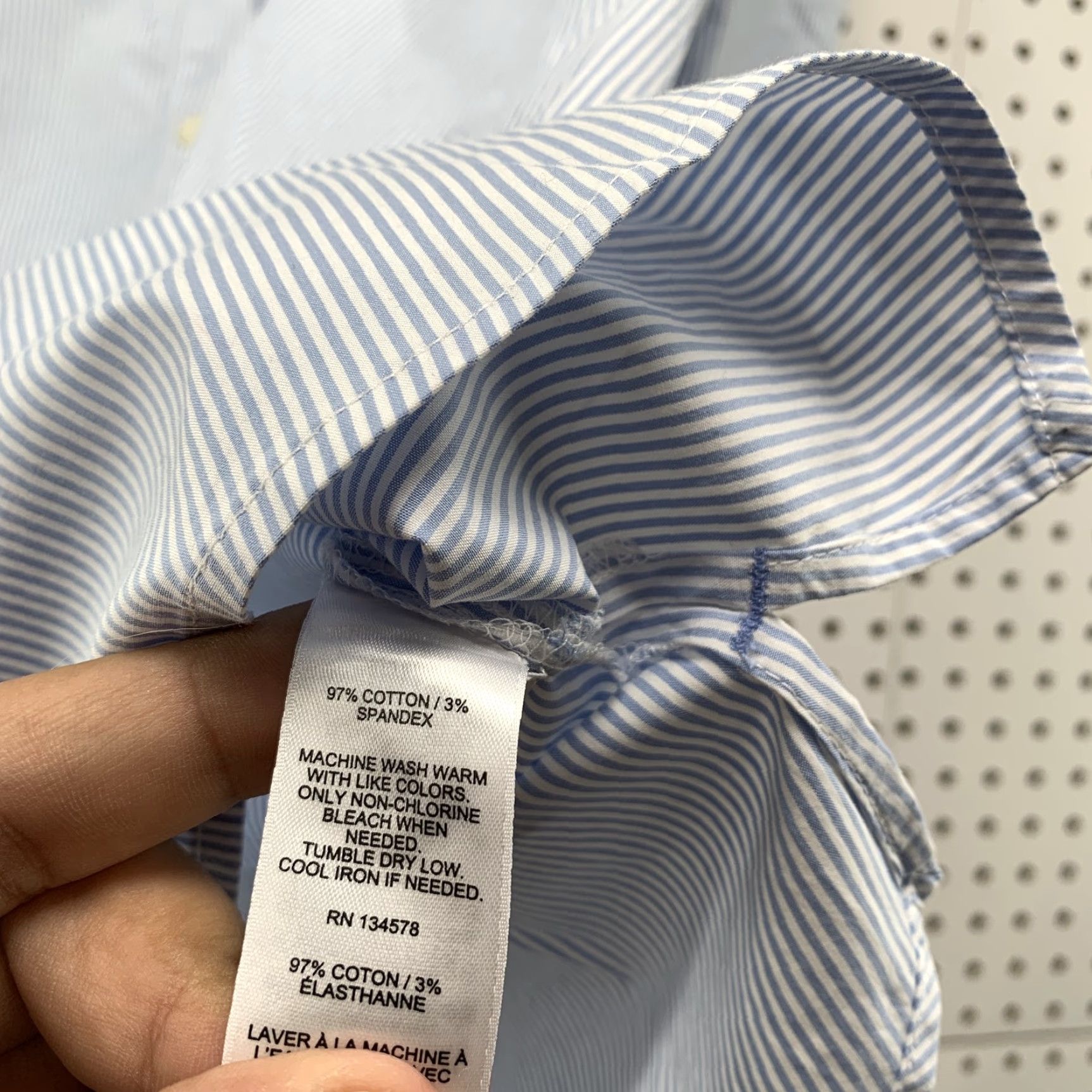 Vineyard Vines Vineyard Vines Blue Striped Button-Up Shirt Womens Size 6 Long Sleeve Button-Up Shirt Womens Size 6 Blue Striped Casual Cotton Size M / US 6-8 / IT 42-44 - 6 Thumbnail