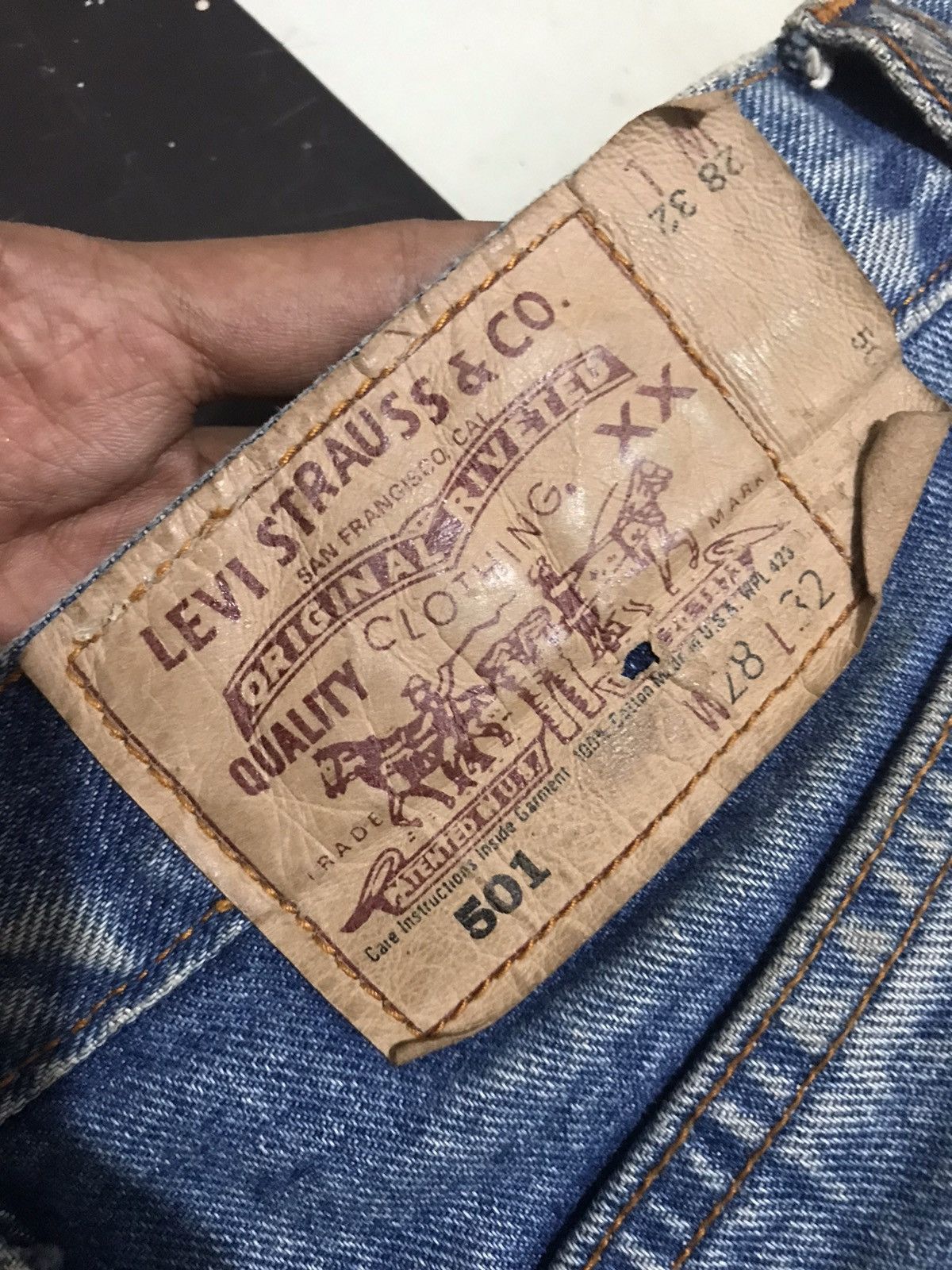 Levi's Vintage Clothing Levi's 501 vintage USA Size US 28 / EU 44 - 4 Thumbnail