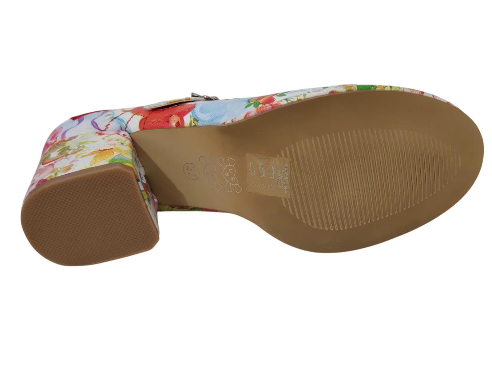Beaumont Carr Care Bears Iron Fist Women Spring Fling Strap 6 USA NIB NEW Size US 6 / IT 36 - 4 Thumbnail