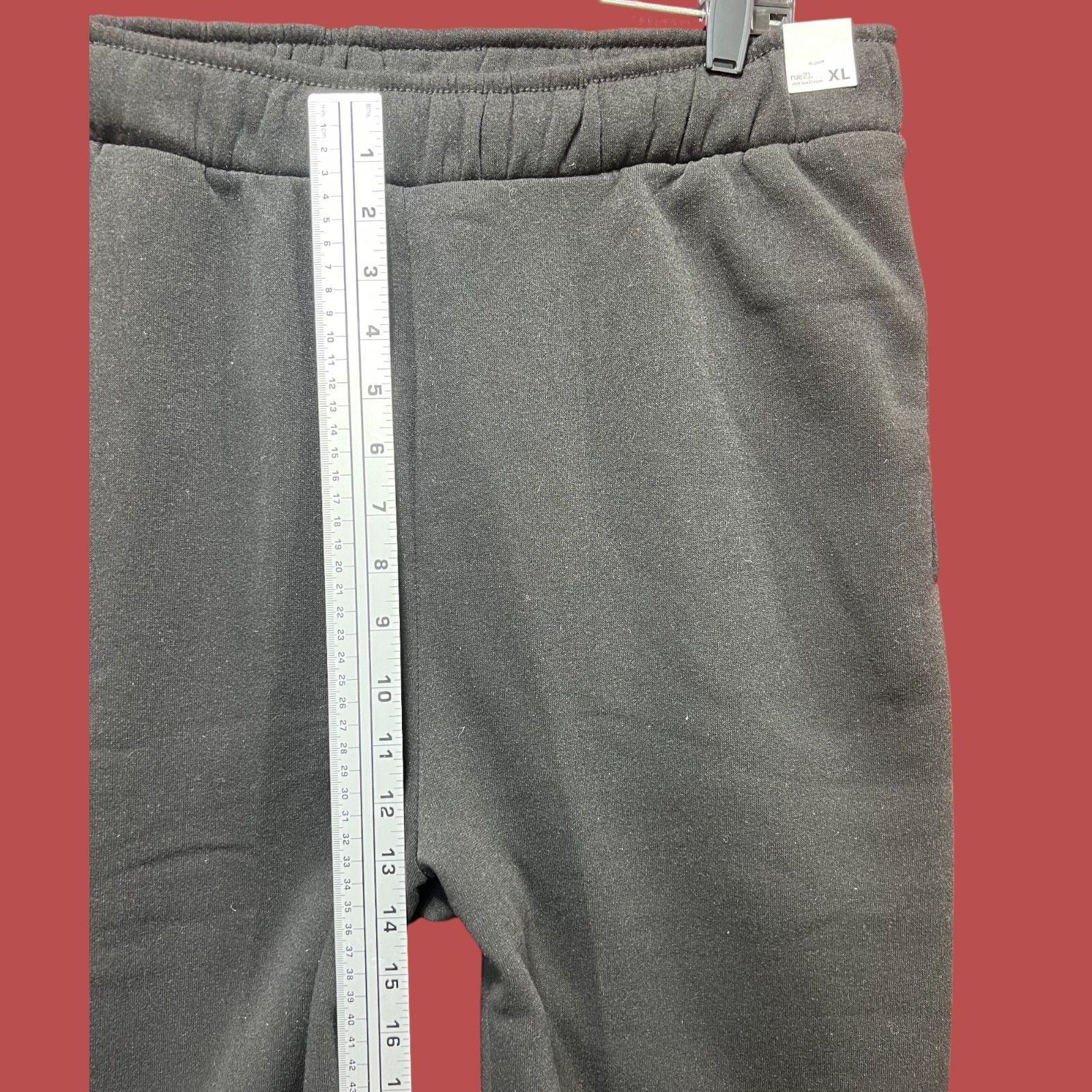 rue21 Rue 21 - Men's Wide Leg Cargo Sweatpants - Black - Extra Lar Size ONE SIZE - 5 Thumbnail