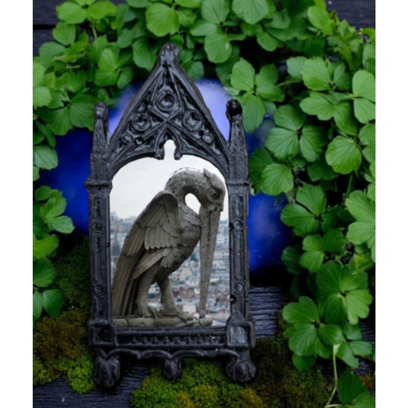 Other Pelican Sculpture Pin Black Arch Cathedral Gothic Size ONE SIZE - 3 Thumbnail