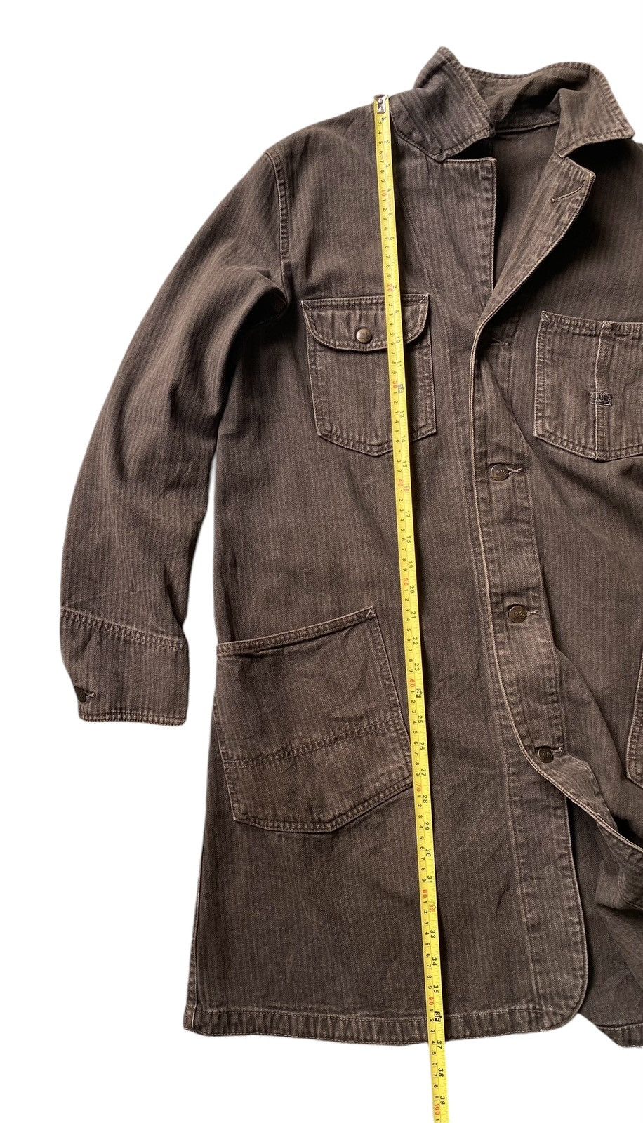 Lee Vintage LEE Long Coat Button Jacket (M) Size US M / EU 48-50 / 2 - 12 Thumbnail