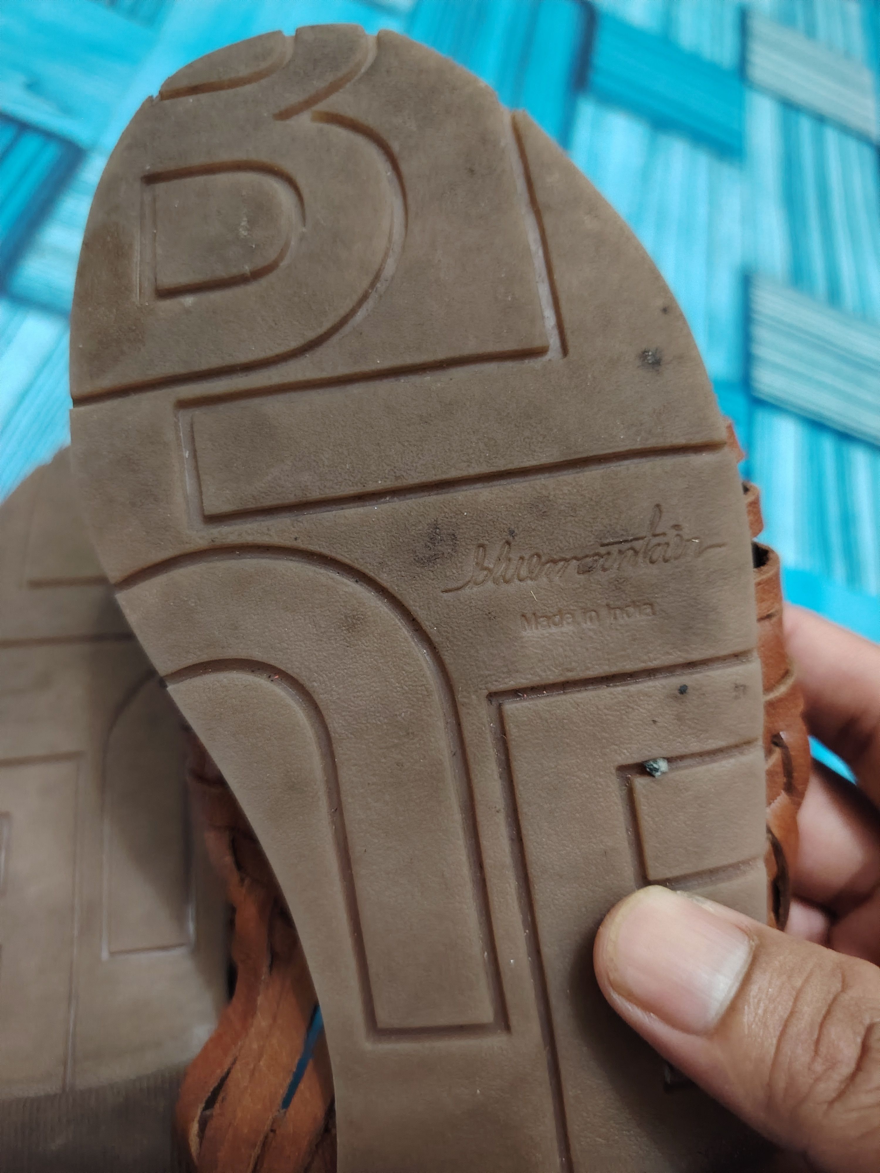 Japanese Brand Vtg Blue mountain indian sandals Size US 4 / IT 34 - 9 Thumbnail