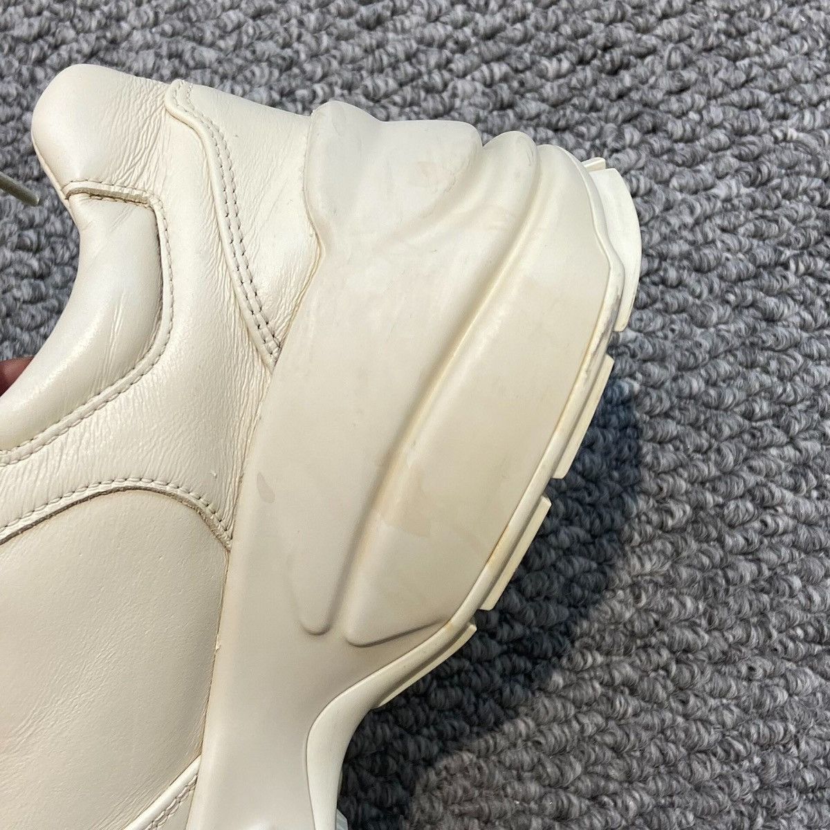 Gucci Gucci Rhyton Leather Sneakers Size US 7 / IT 37 - 8 Thumbnail