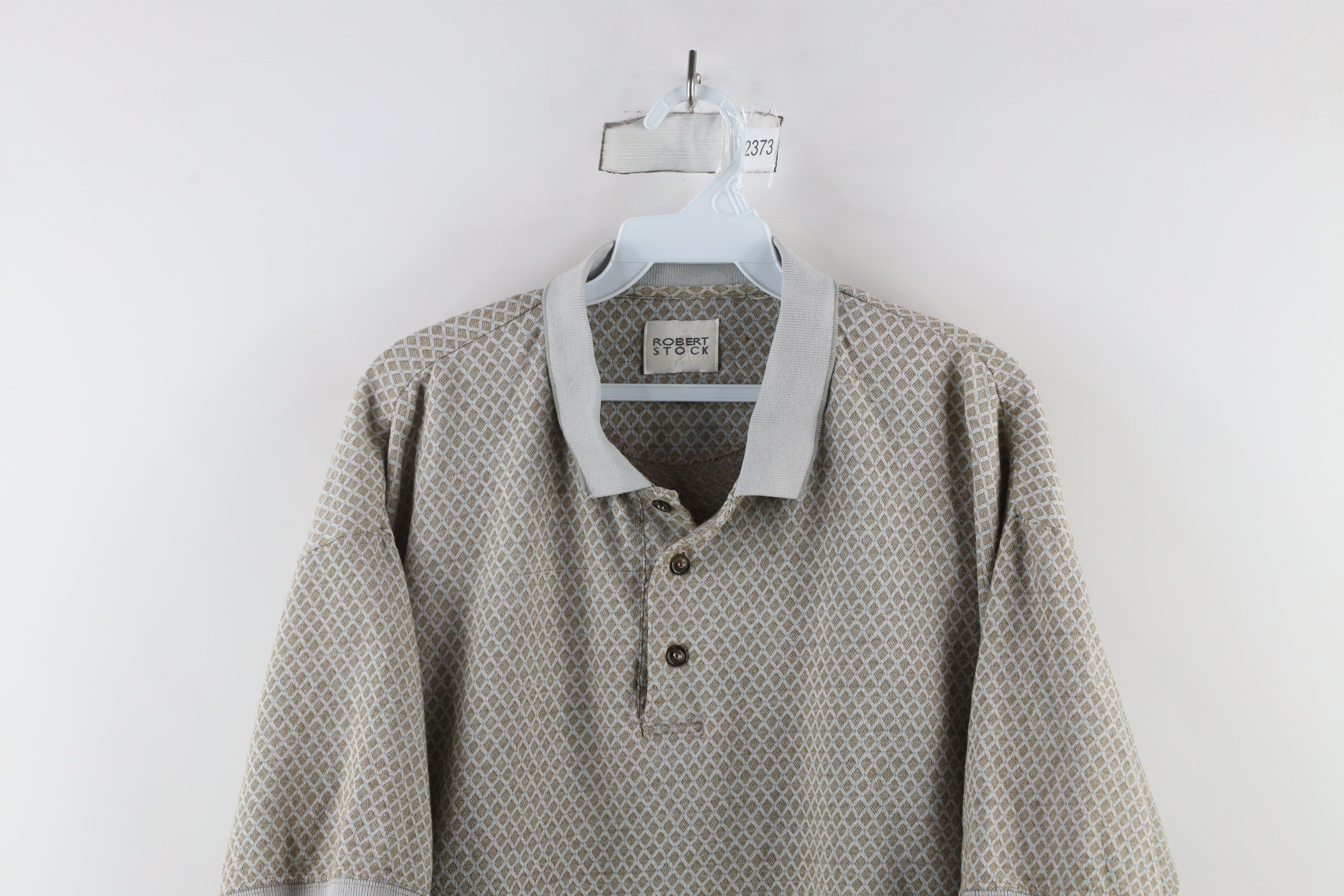 Vintage Vintage 90s Streetwear Short Sleeve Collared Polo Shirt Size US XXL / EU 58 / 5 - 2 Thumbnail