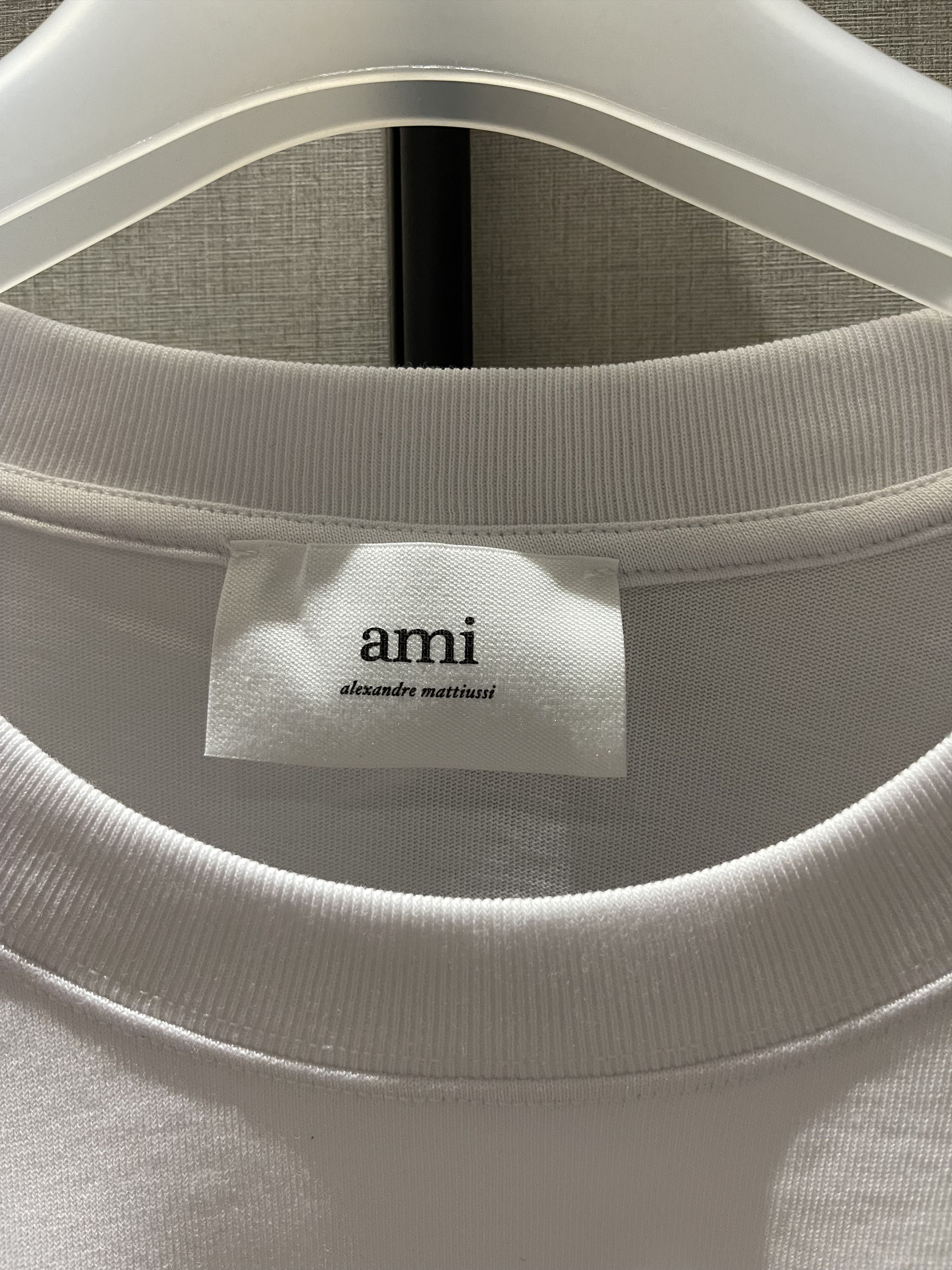 AMI AMI Red Heart Logo Short Sleeve T-Shirt Size US M / EU 48-50 / 2 - 3 Thumbnail