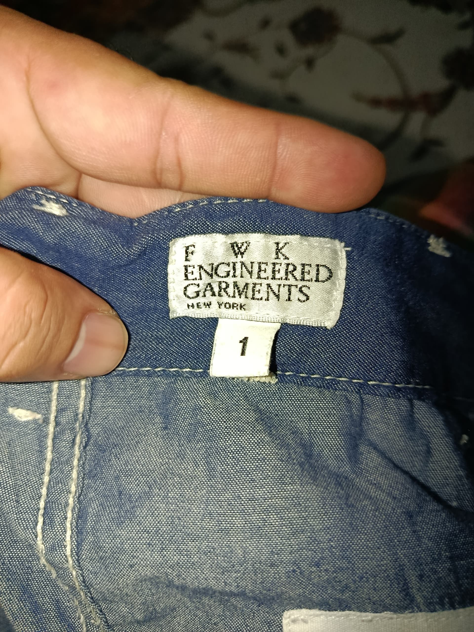 Engineered Garments ENGINEERED GARMENTS SOFT DENIM Size US 30 / EU 46 - 8 Thumbnail