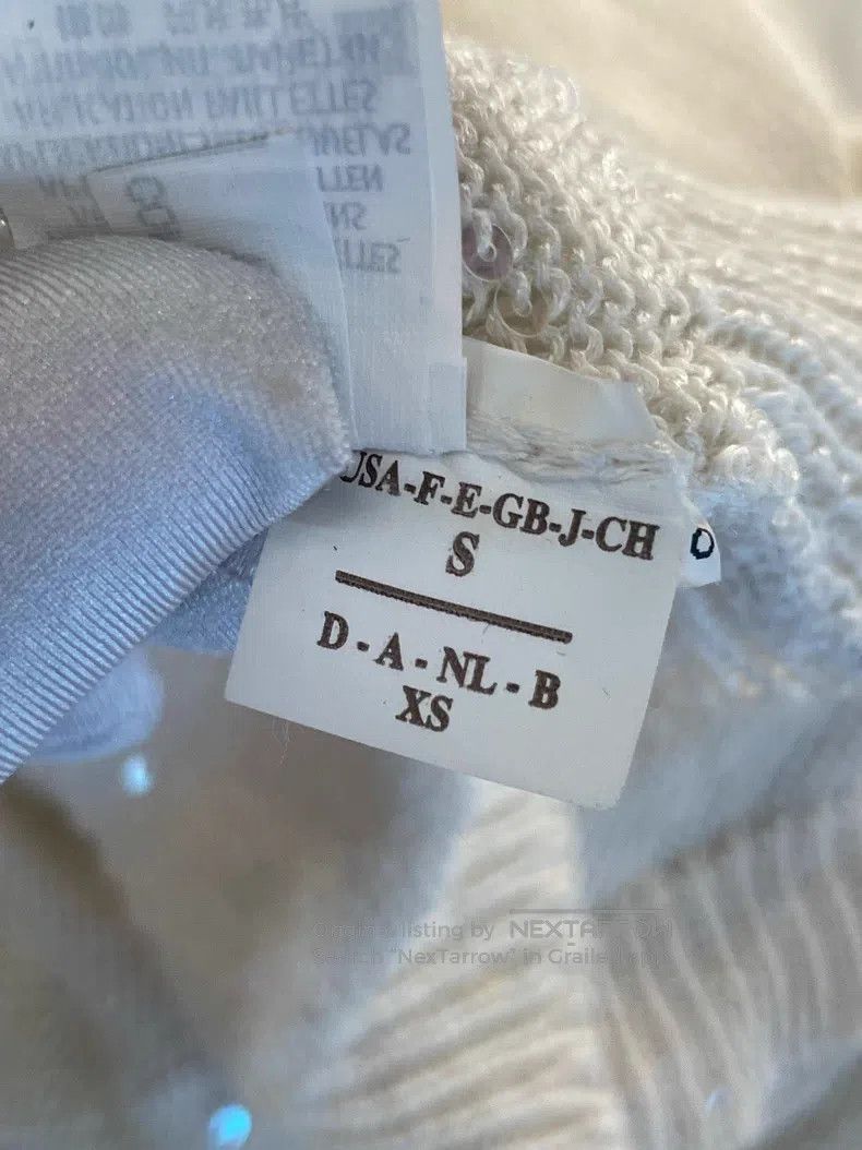 Brunello Cucinelli Brunello Cucinelli Beige White Sequin Linen Vest Size S / US 4 / IT 40 - 3 Thumbnail