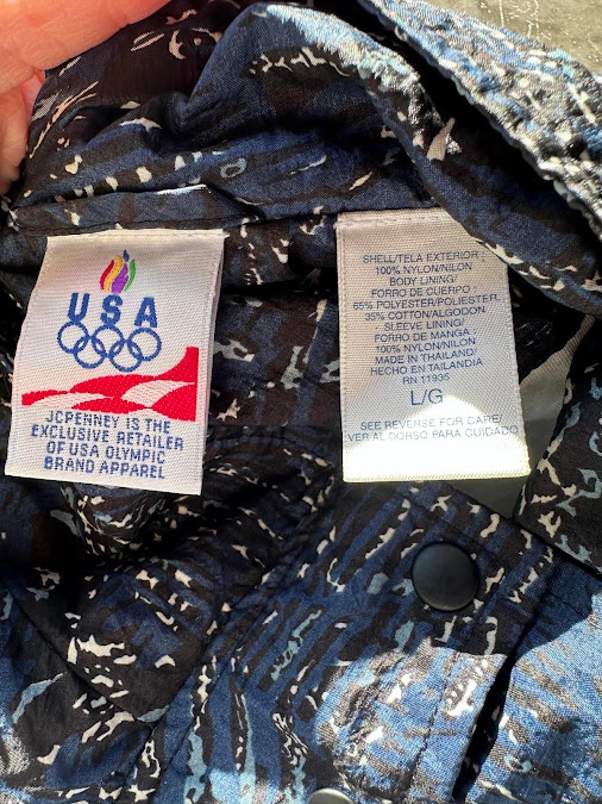 JCPenney 90s USA Olympic Windbreaker JCPenney L Size L / US 10 / IT 46 - 3 Thumbnail
