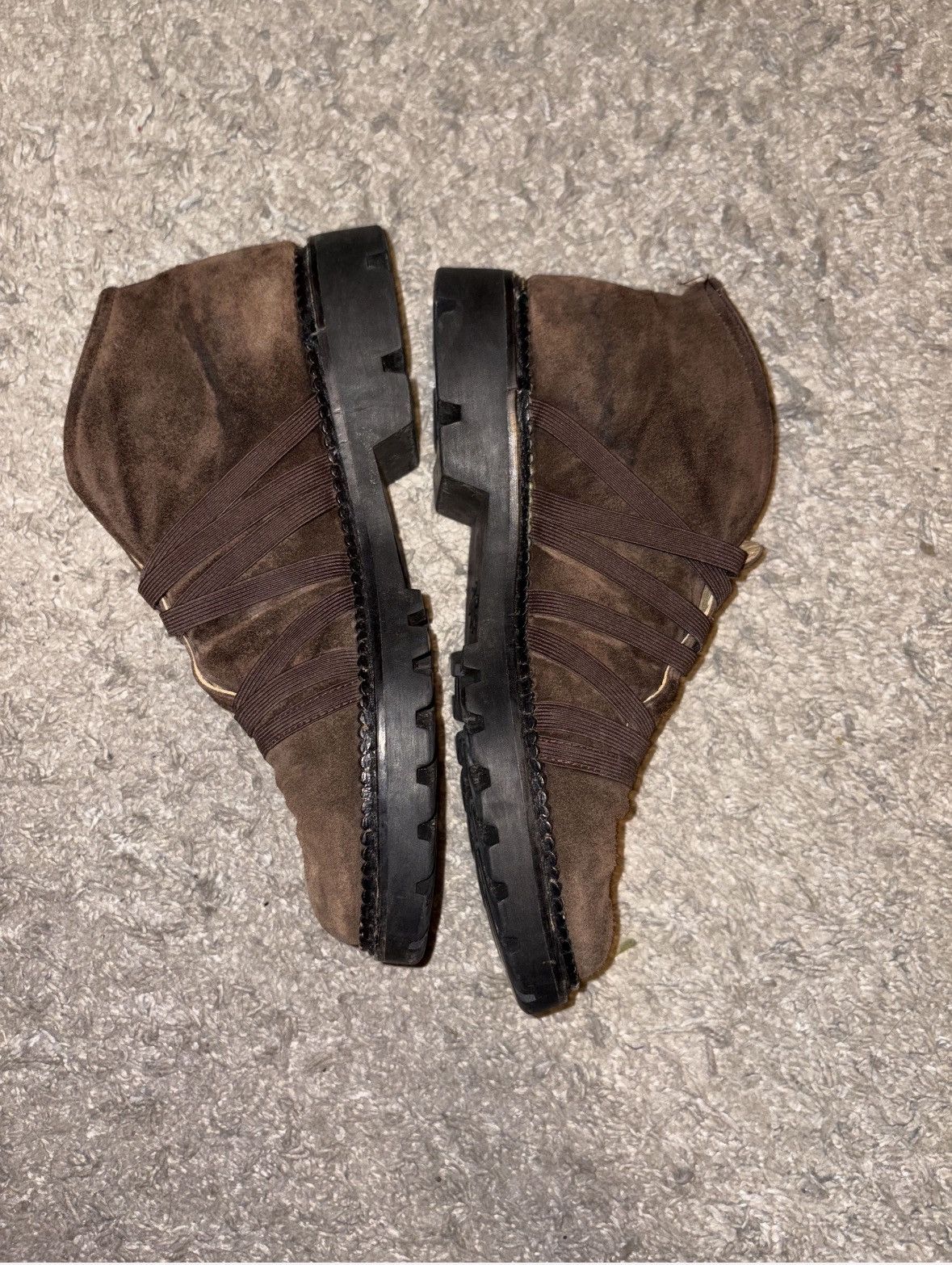 Tokio Kumagai 80s Tokio Kumagai x yohji yamamoto boots VERY RARE ARCHIVE Size US 5.5 / EU 38 - 3 Thumbnail