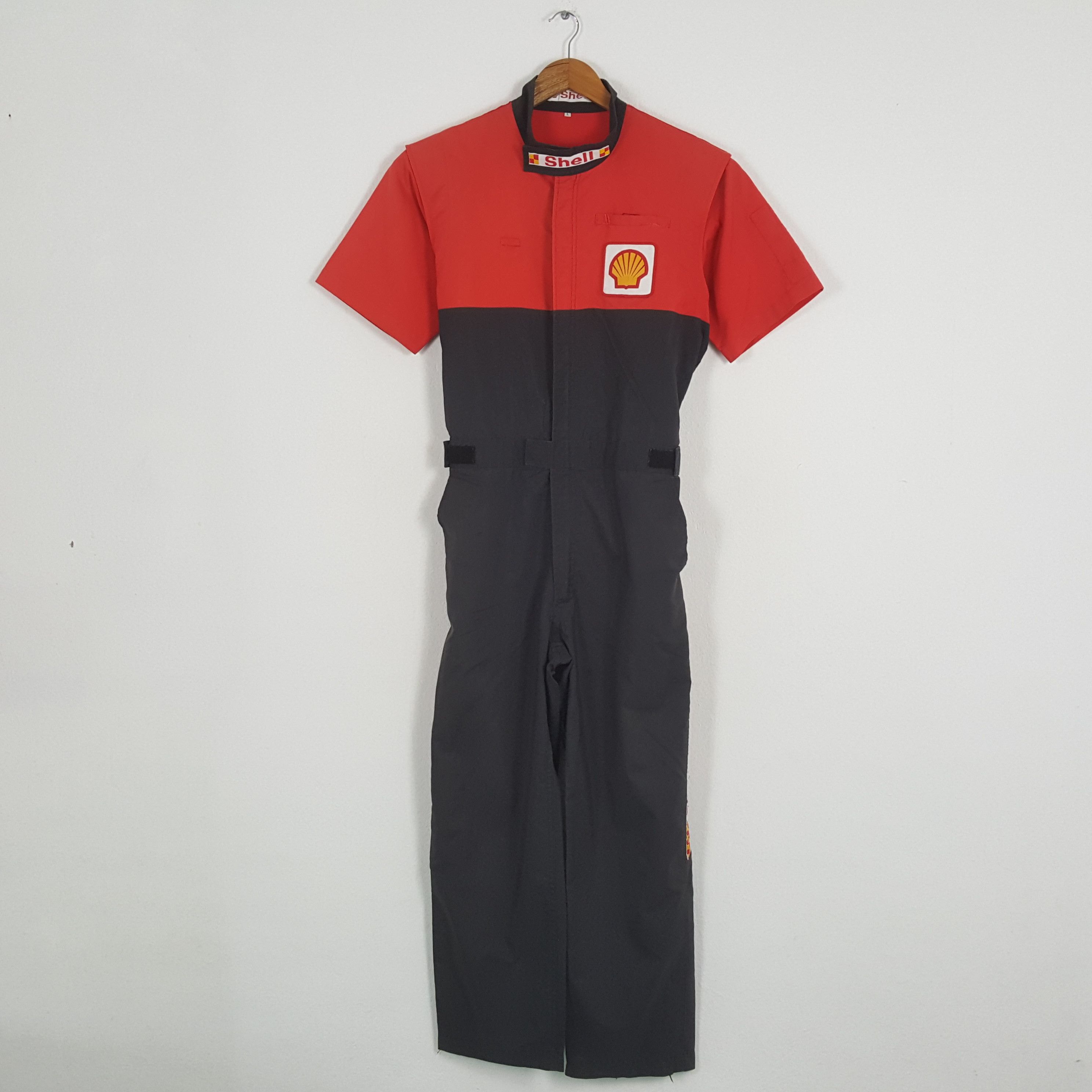 Ferrari × Vintage Vintage SHELL Ferrari Formula One Racing Coverall Jacket Size US M / EU 48-50 / 2 - 4 Thumbnail