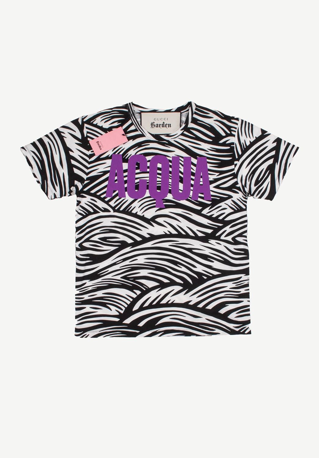 Gucci Original Gucci Garden Acqua Zebra Men T-Shirt Size L, H2965 Size US L / EU 52-54 / 3 - 1 Thumbnail
