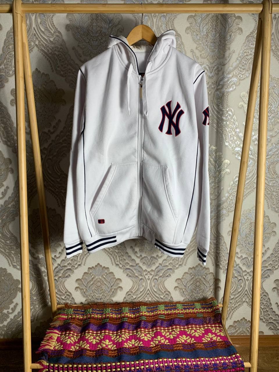 MLB Vintage New York Yankees Retro Hoodie MLB Rap Y2K 90s Size US XL / EU 56 / 4 - 1 Thumbnail